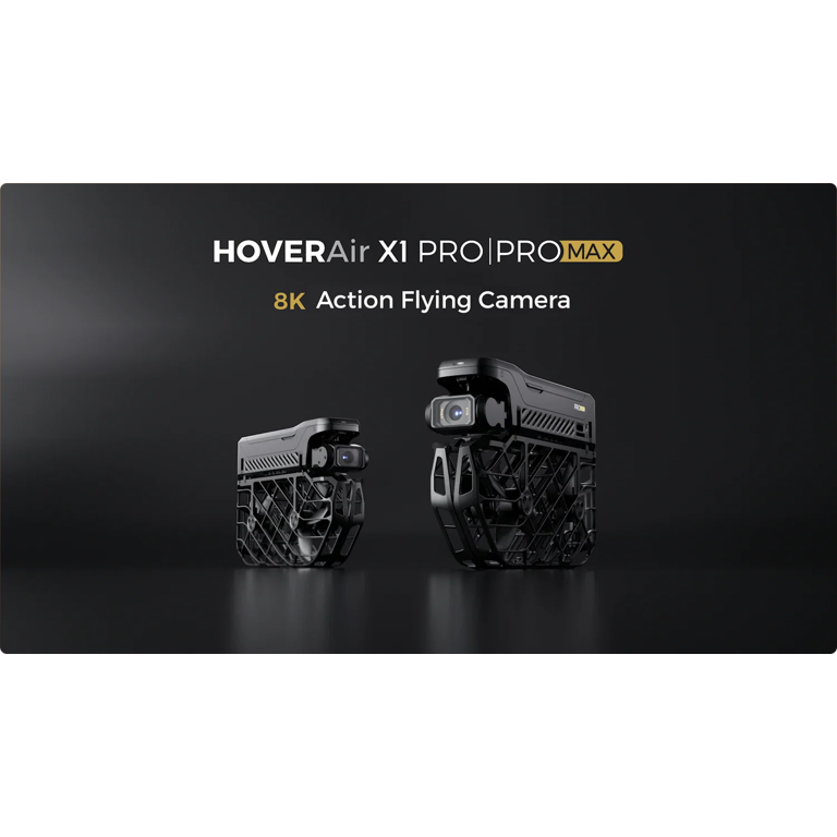 HOVERAir X1 PROMAX 8K Drone, Foldable with AI Follow, Palm Launch