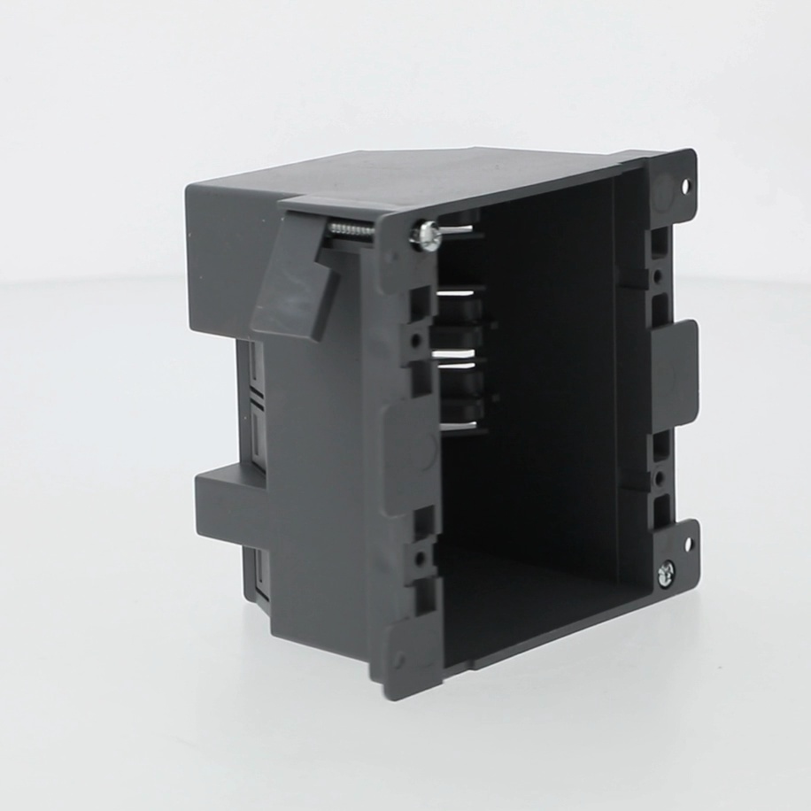 Hyper Tough 2 Gang Plastic Electrical Box for Switch and Outlet