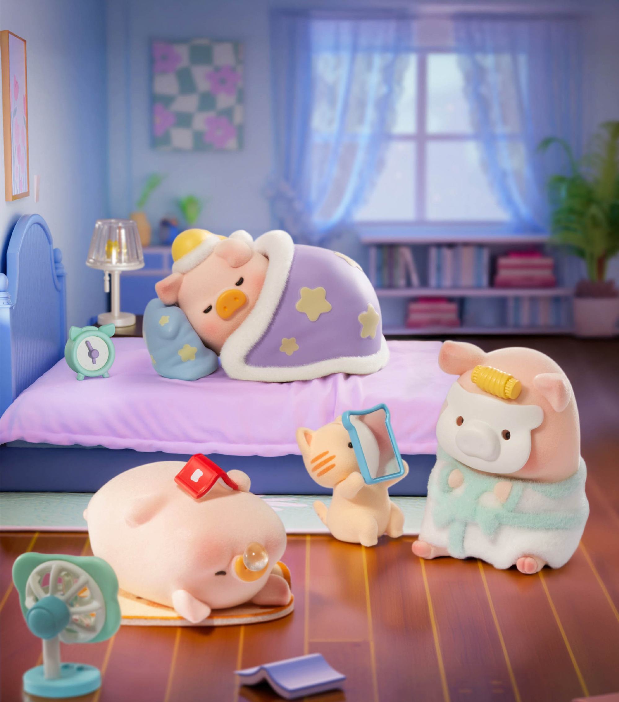 Lulu The Piggy Stay With You Series 1PC Cute Pig Blind Box Figures