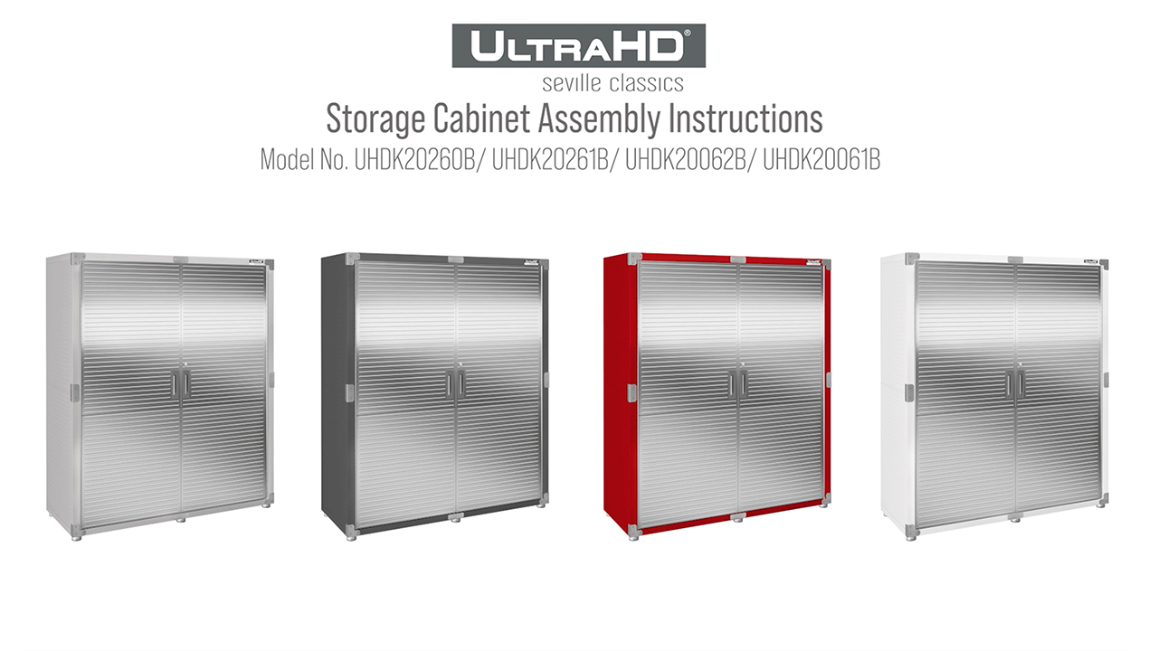 Seville UltraHD Heavy-Duty Tall Utility Organizer, Extra-Wide Mega