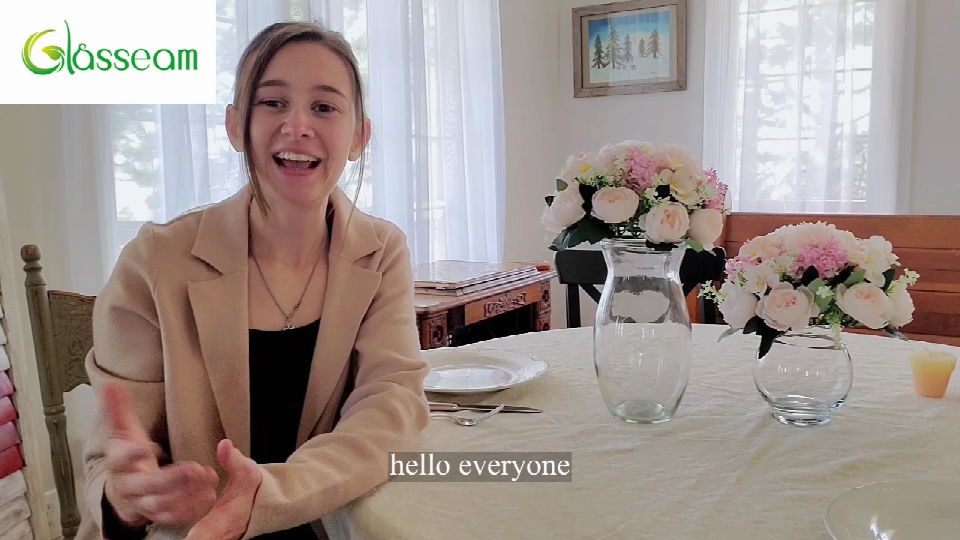 thumbnail video image 2 of Fake Flowers Kissing Ball for Wedding Centerpieces Set of 10 White Artificial Flower Arrangements, 2 of 10