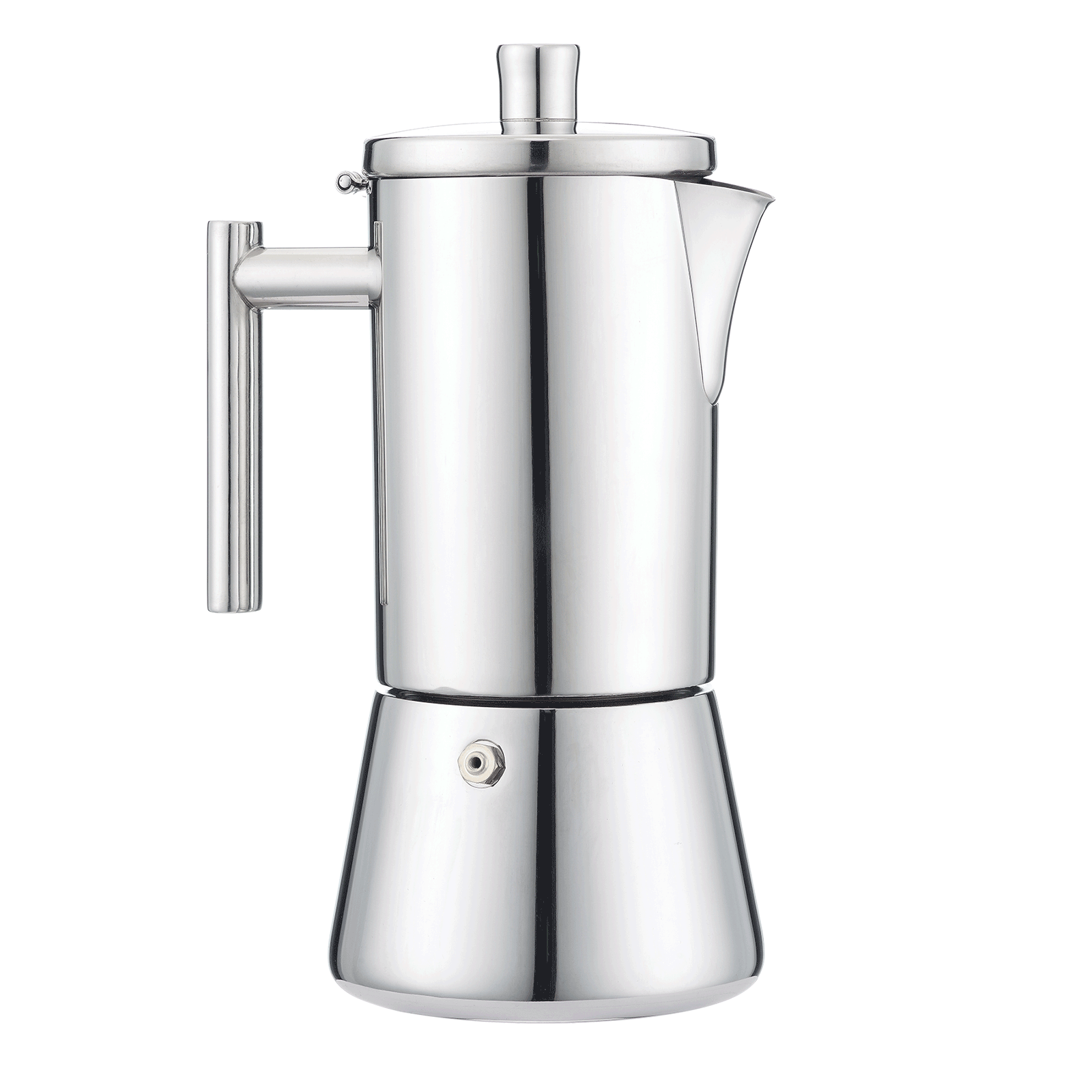 Italian Moka Pot 3 Cup Stovetop Aluminum Espresso Maker - Silver, 5.4 oz -  Kroger