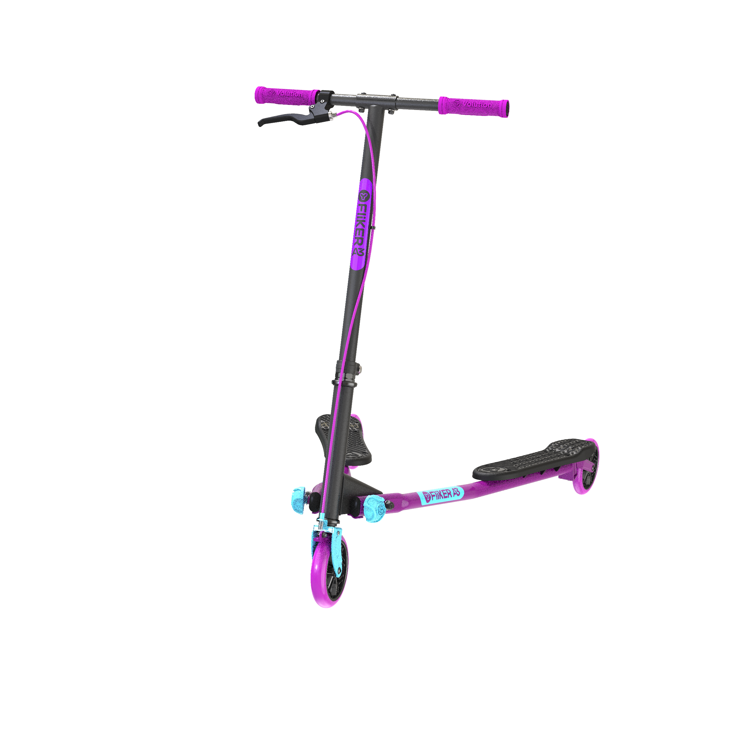Yvolution Fliker Air A3 Kids 3 Wheels Drift Wiggle Scooter