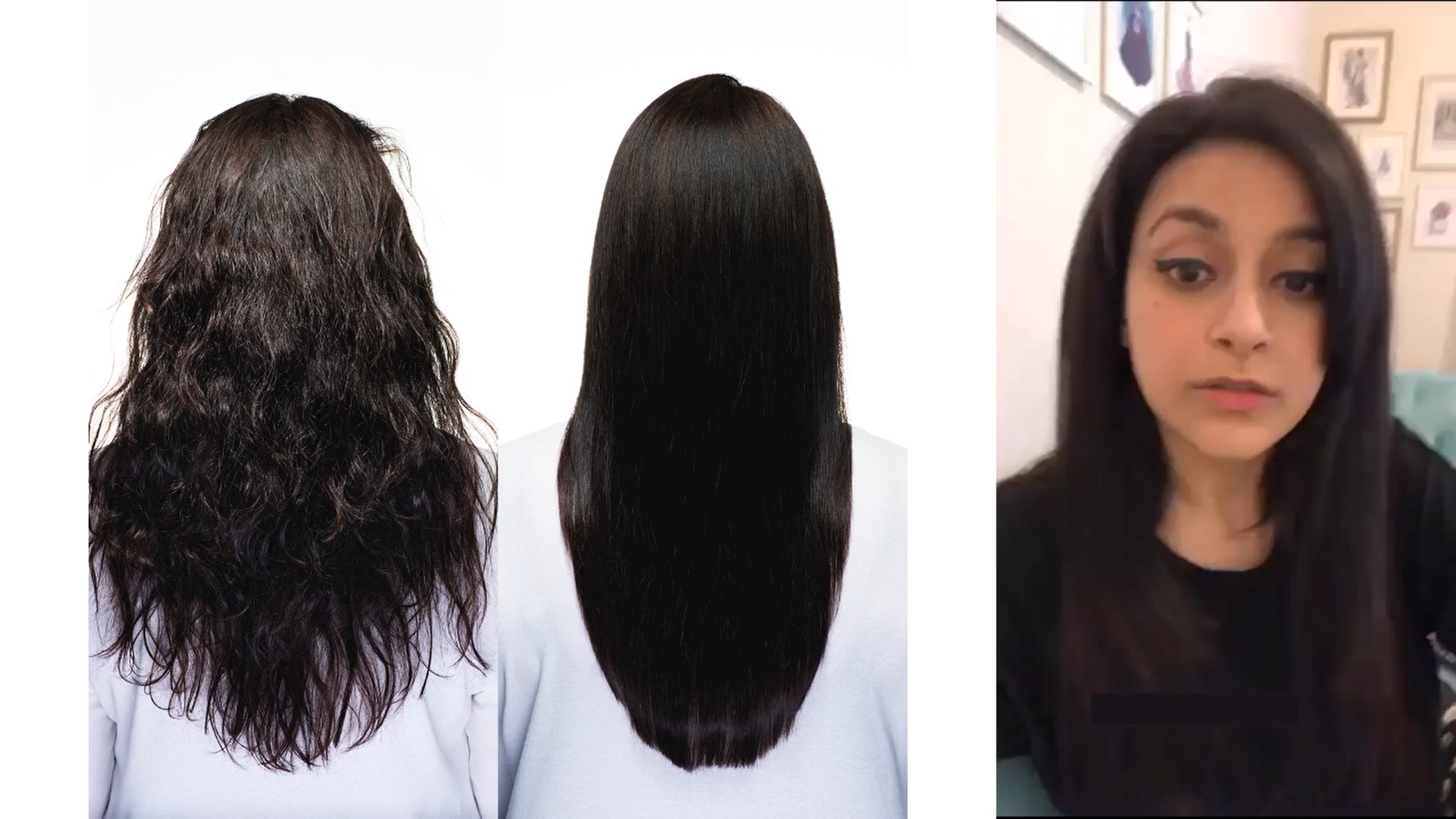 thumbnail video image 2 of Keratin Research Original Formula Brazilian Keratin Blowout Hair Straightening Treatment 4 Bottles  Value Kit Includes Sulfate keratina para alisar el pelo, 2 of 7