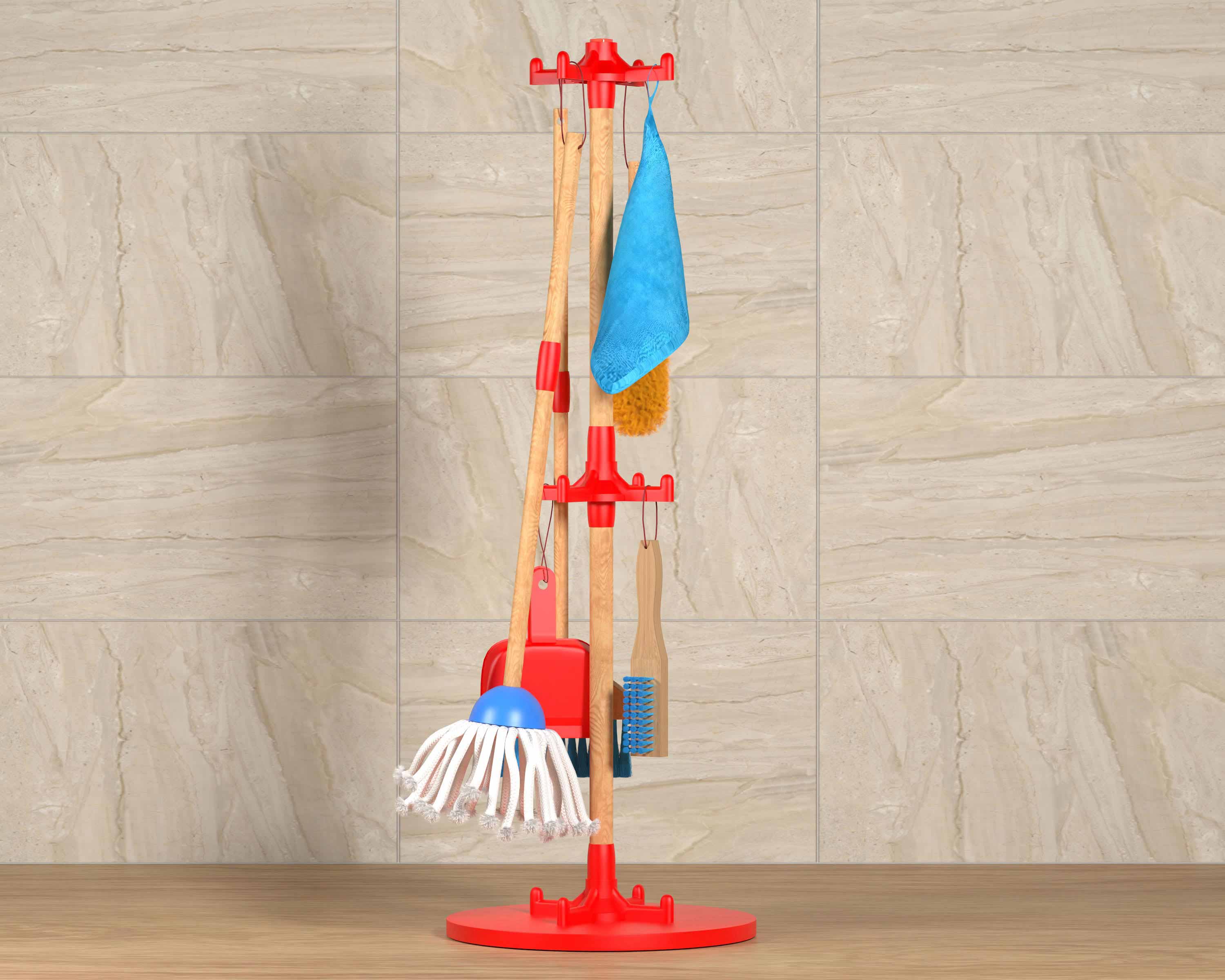Kids Broom Set Housekeeping Pretend Play Set Cleaning Toys Gift For Toddlers  Include Broom Mop Duster Dustpan Brushes Rag And - AliExpress