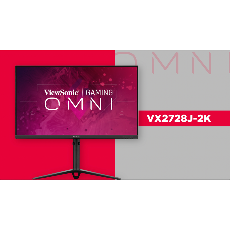 ViewSonic 27 Inch Gaming Monitor, VX2728J-2K, 1440p 180Hz 0.5ms
