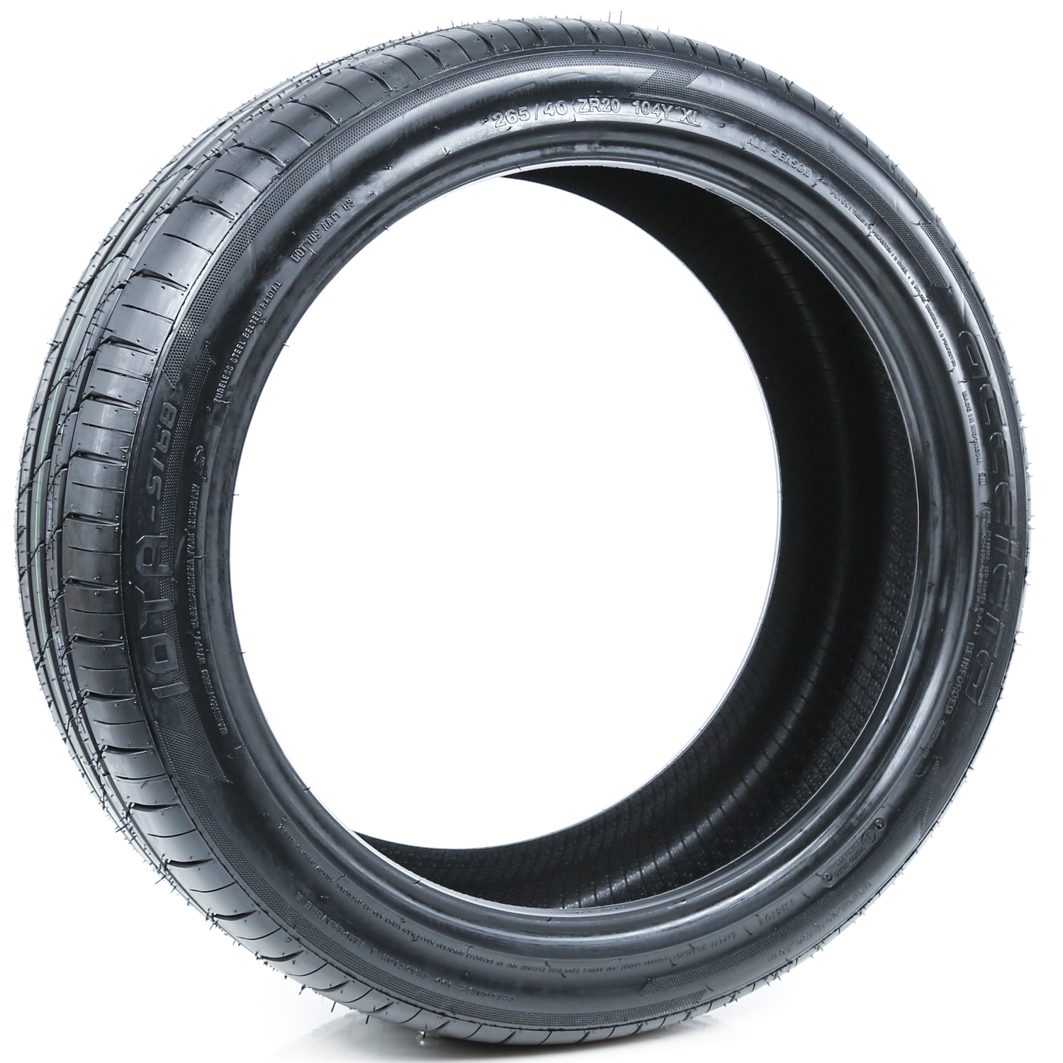Accelera Iota ST68 High-Performance All-Season Tire, 265/40ZR20