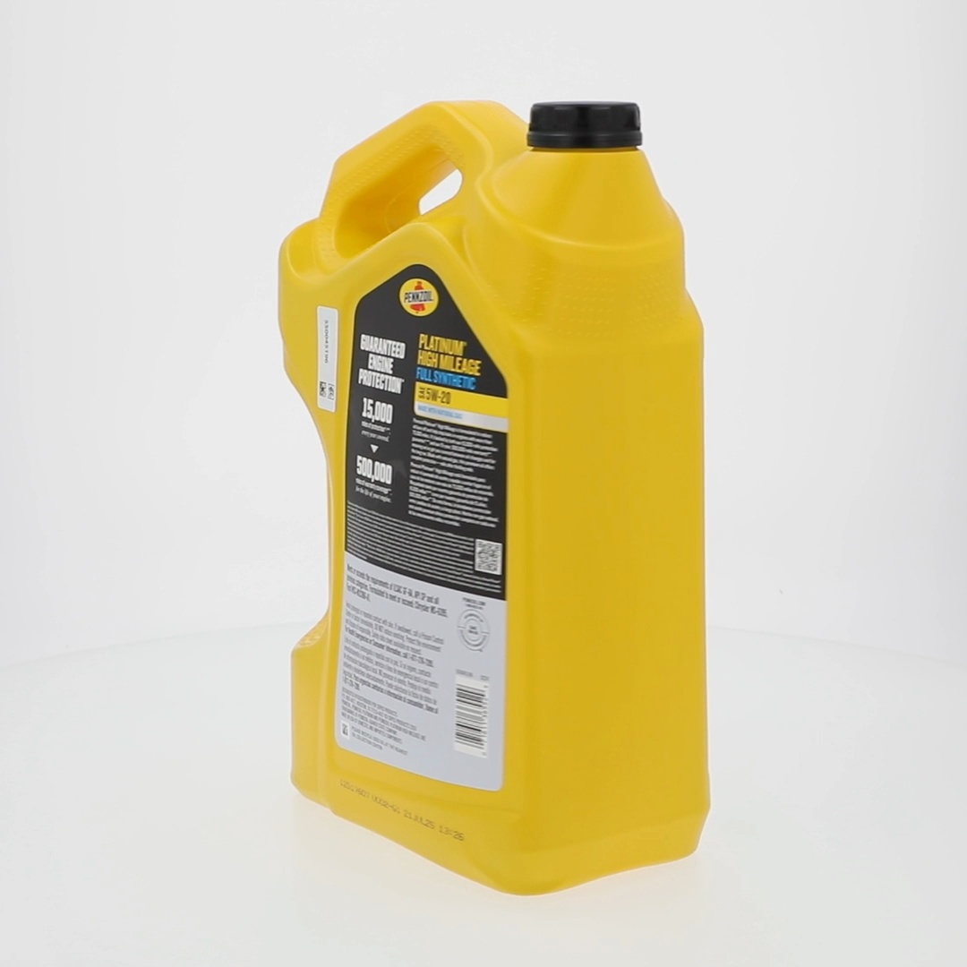 Pennzoil Platinum High Mileage Full Synthetic 5W-20 Motor Oil, 5