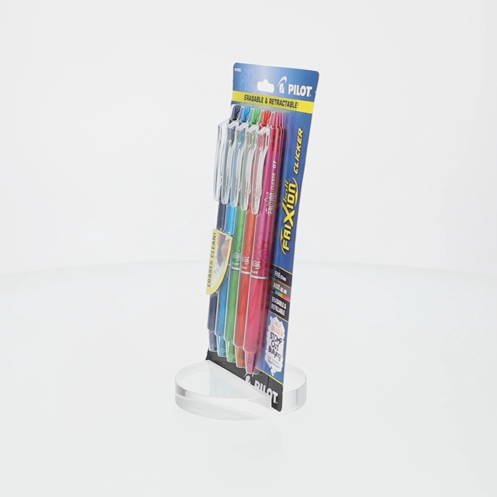 Pilot FriXion Clicker Erasable Gel Ink Pens, Fine Point, 0.7mm