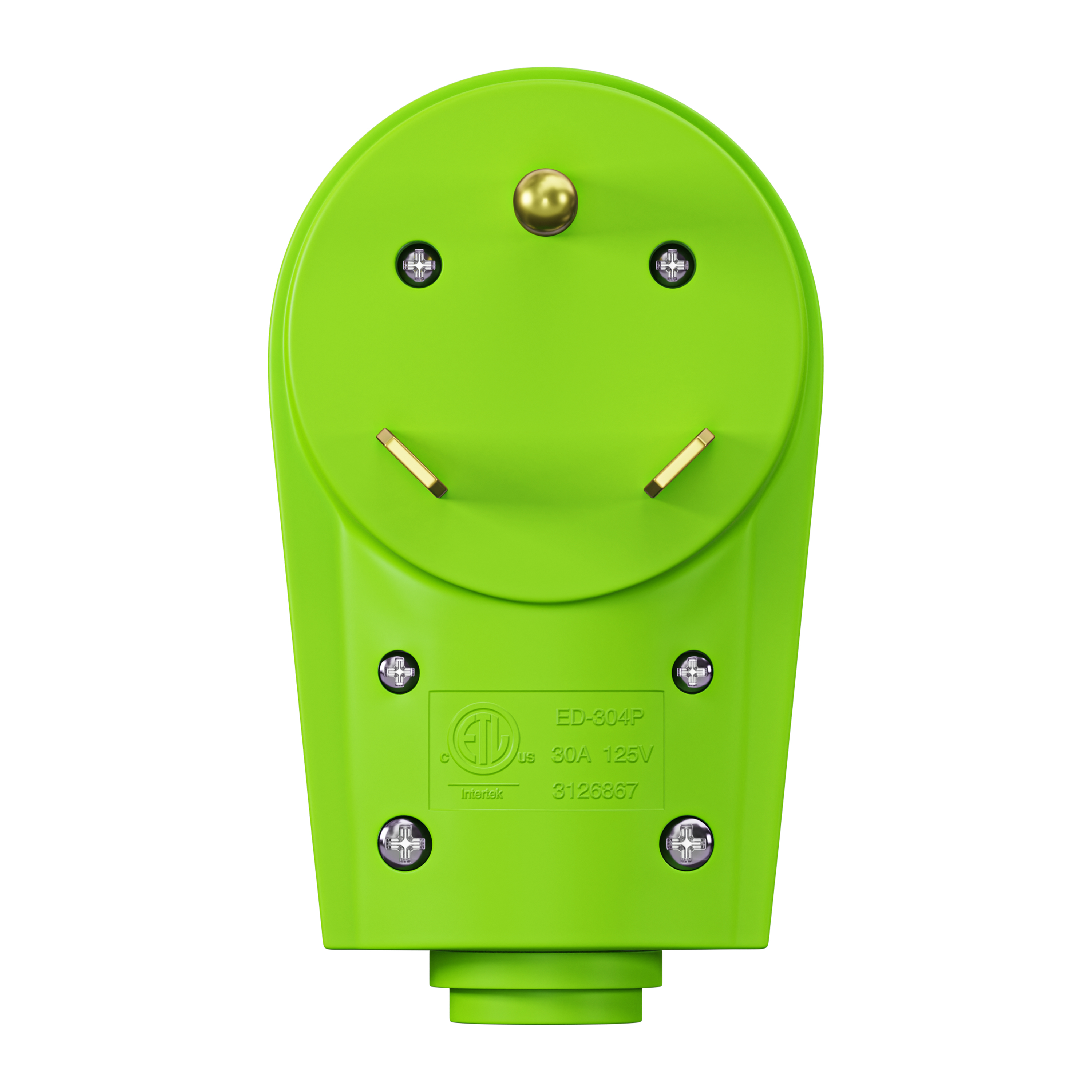 thumbnail video image 2 of Leisure Cords 30 AMP Male RV Receptacle Plug Electrical Plug Adapter with Handle, 2 of 15