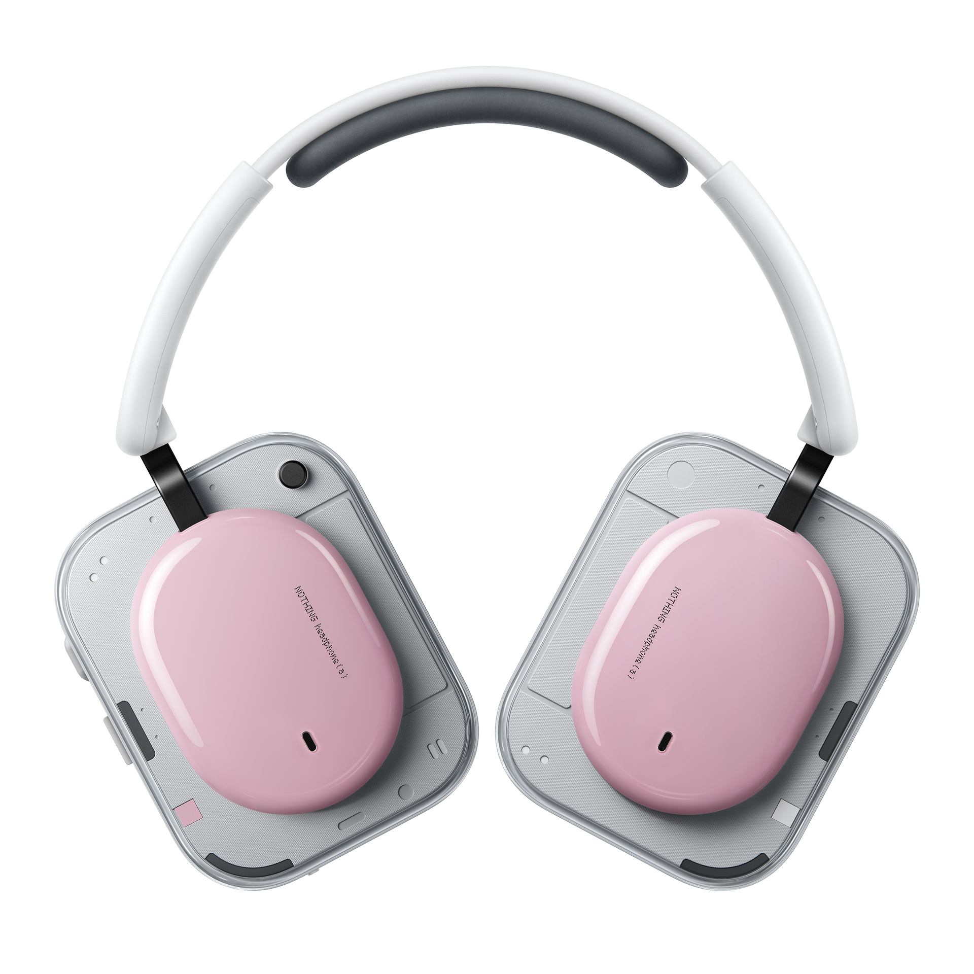 thumbnail video image 2 of Nothing Headphone (a) 2026 New, Adaptive Active Noise Cancelling Headphones, Wireless Over Ear Bluetooth 5.4 ANC Headset with LDAC Hi-Res, 5 HD Mics Ultra Bass via APP, 135 Hours Playtime,Pink, 2 of 8
