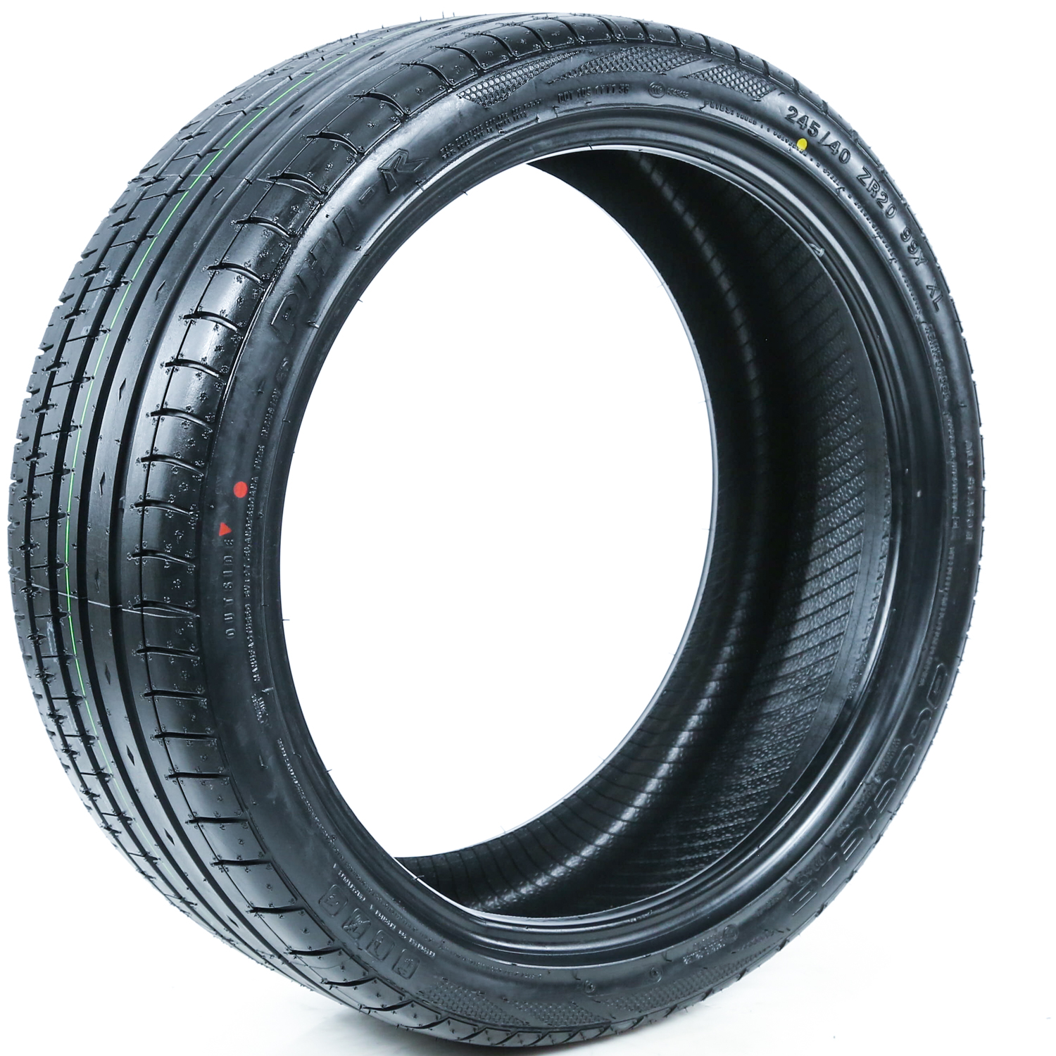 Accelera Phi-R High Performance Tire, 245/40ZR20 99Y XL A/S