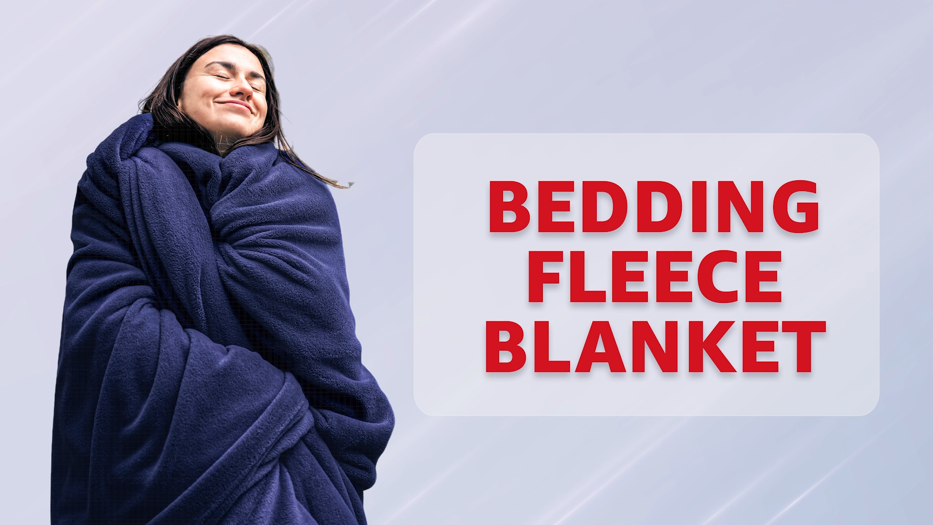 thumbnail video image 2 of American Soft Linen Fleece Blanket Throw Size 50x60 - Cozy, Durable & Lightweight for Bed, Couch, and All-Season Comfort, Taupe, 2 of 7