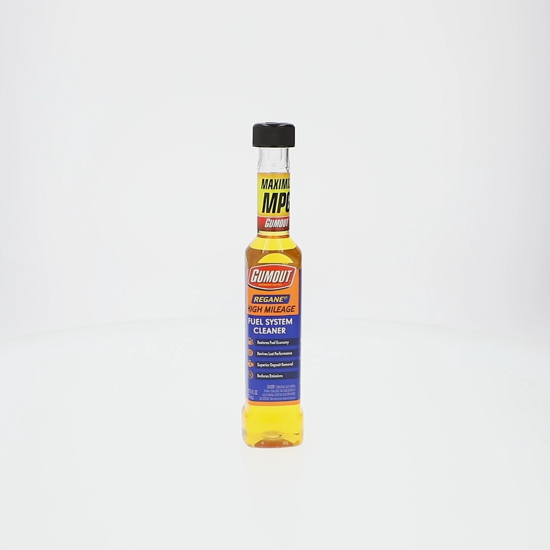 6 pack) Gumout Regane High Mileage Fuel System Cleaner Additive