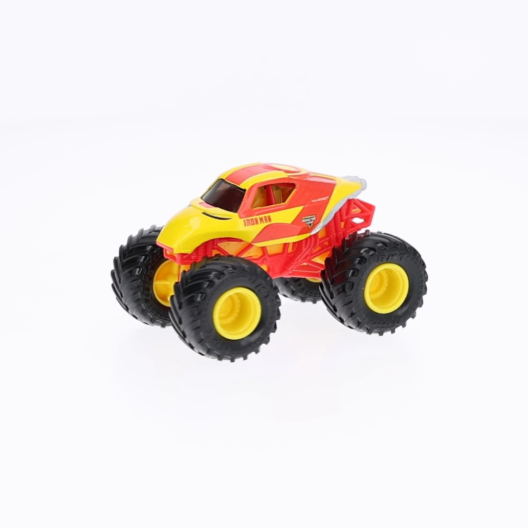 Monster Jam, Marvel Official Iron Man Monster Truck, Die-Cast