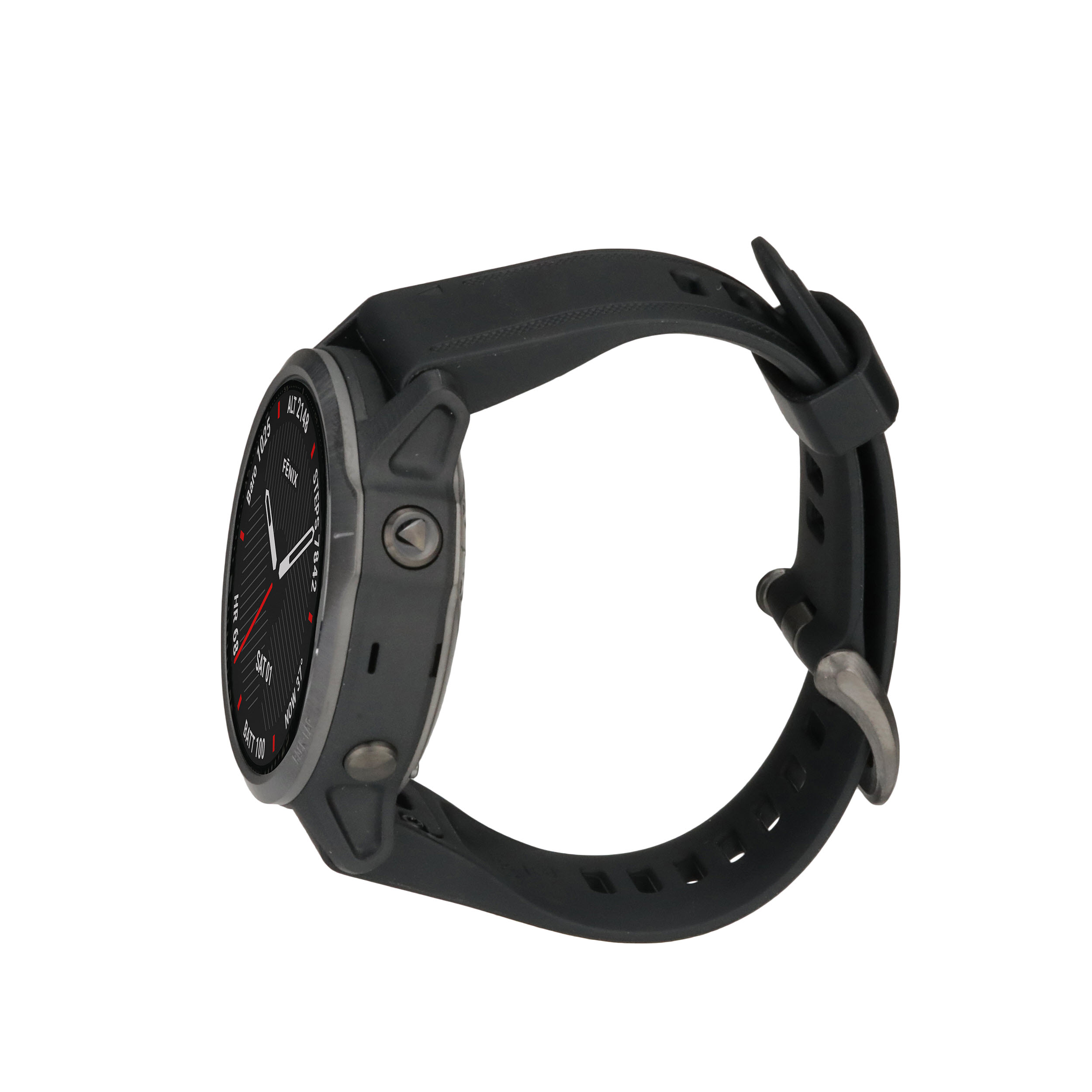 Garmin fenix 6s sapphire carbon gray dlc with black band hot sale