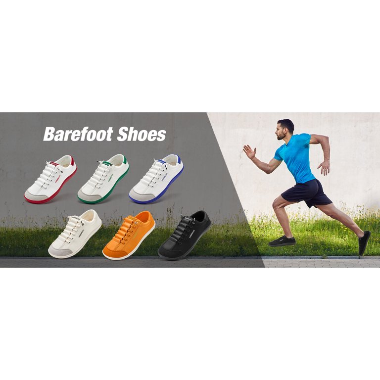 HOBIBEAR Scarpe Barefoot Uomo Donna - Sneakers A Punta Larga, Zero Drop, Slip-on Leggere E Comode