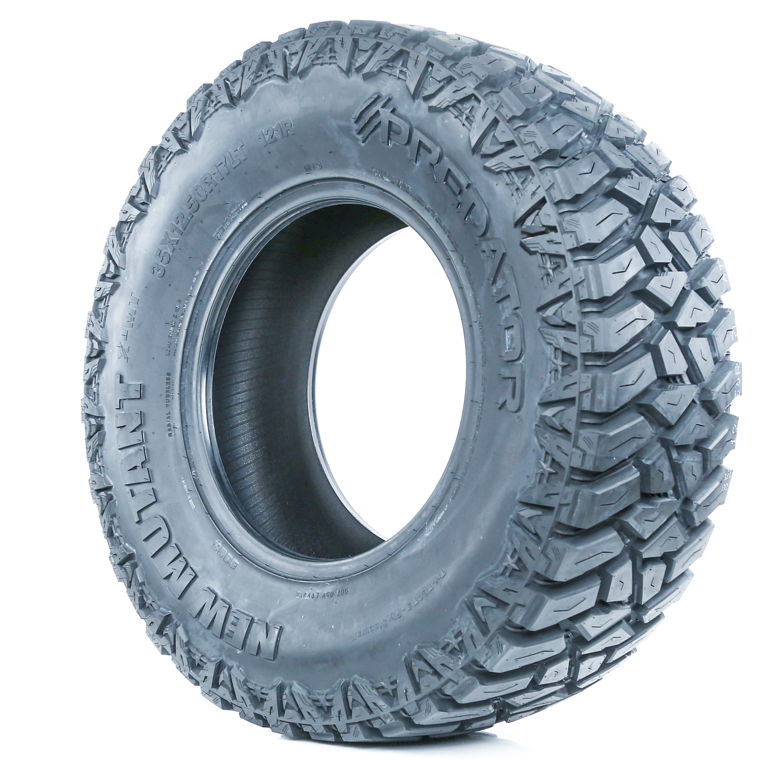 Predator New Mutant X-MT Mud Terrain LT35X12.50R17 121R E Light