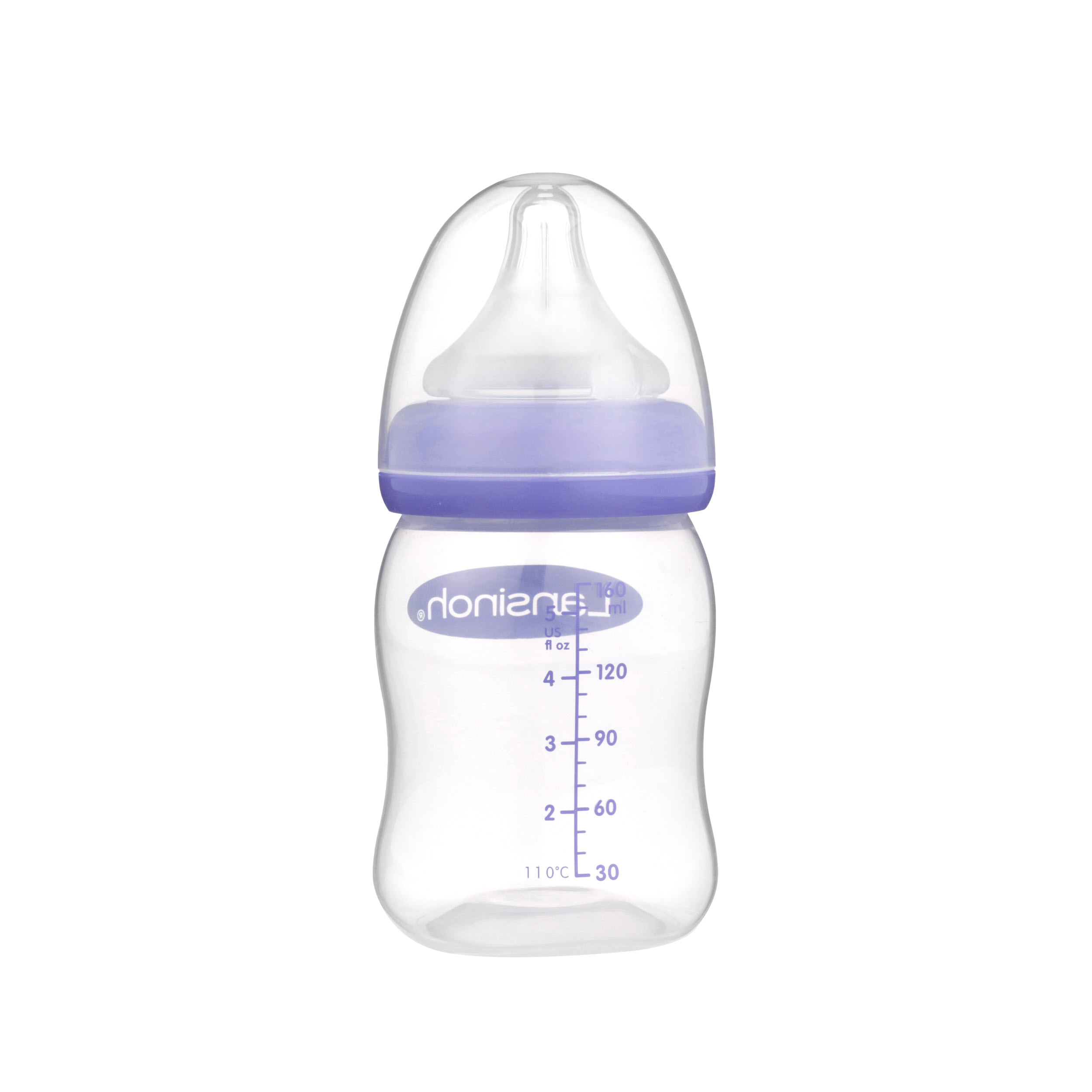 Lansinoh Baby Bottles for Breastfeeding Babies 5 Ounces 3 Count Includes 3 Slow  Flow Nipples (Size 2S) white 3 Count (Pack of 1)