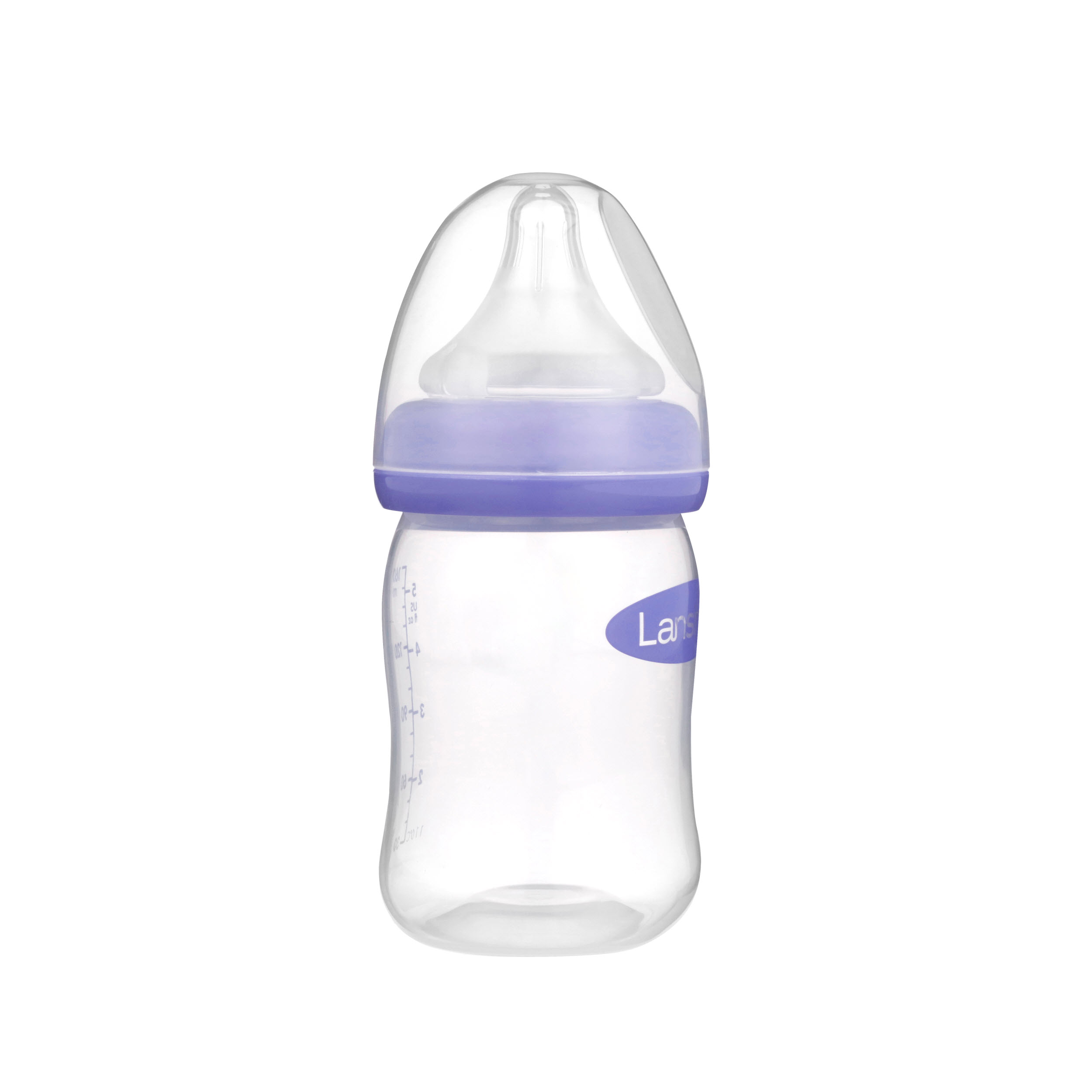 Lansinoh Baby Bottles for Breastfeeding Babies with 3 Medium Flow Nipples  (Size 3M) - 8oz/3ct - ShopStyle