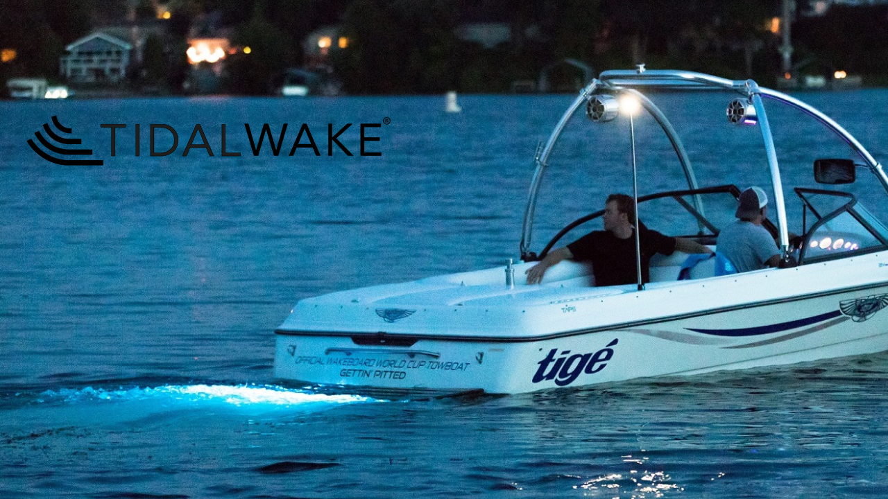 thumbnail video image 2 of Tidal Wake Plug N' Play Underwater LED Boat Drain Plug Light, 3 Year Warranty, 2 of 9