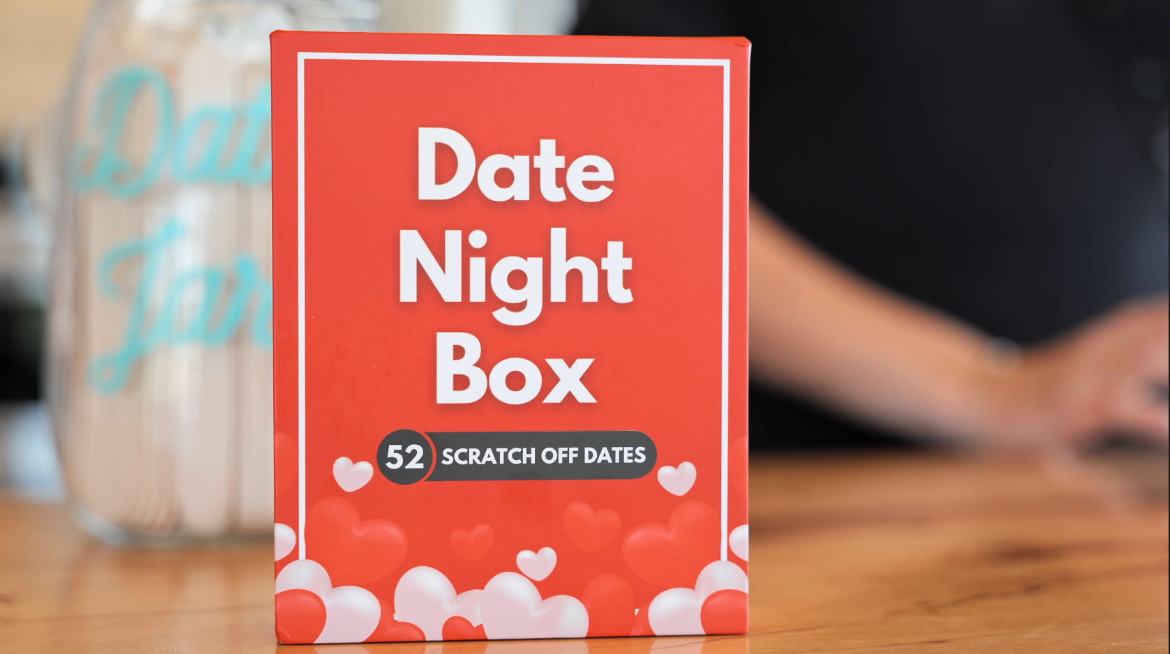 thumbnail video image 2 of Date Night Box: 52 Fun & Adventurous Scratch-Off Date Night Ideas for Couples - Card Game for Husband, Wife, Boyfriend, Girlfriend - Gift for Him, Her, Birthday, Anniversary, Wedding, 2 of 9
