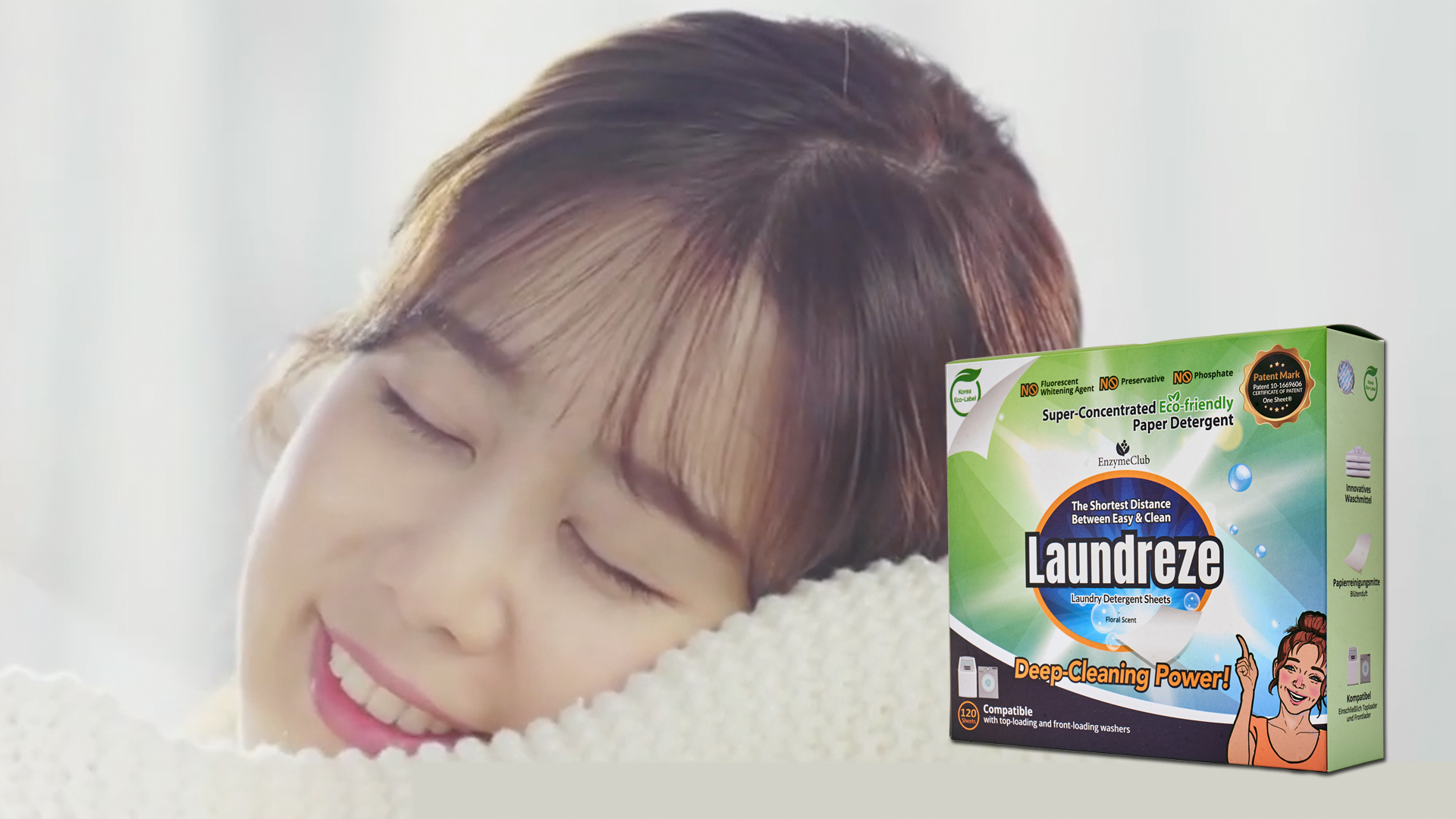 thumbnail video image 2 of Laundreze Eco-friendly Laundry Detergent Sheets (20 Sheets), 2 of 9