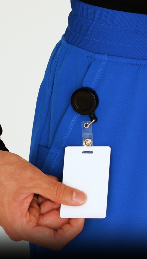 thumbnail video image 2 of Infinity GNR8 Scrubs Pant For Men Drawstring Straight Leg IN200A, 2 of 6