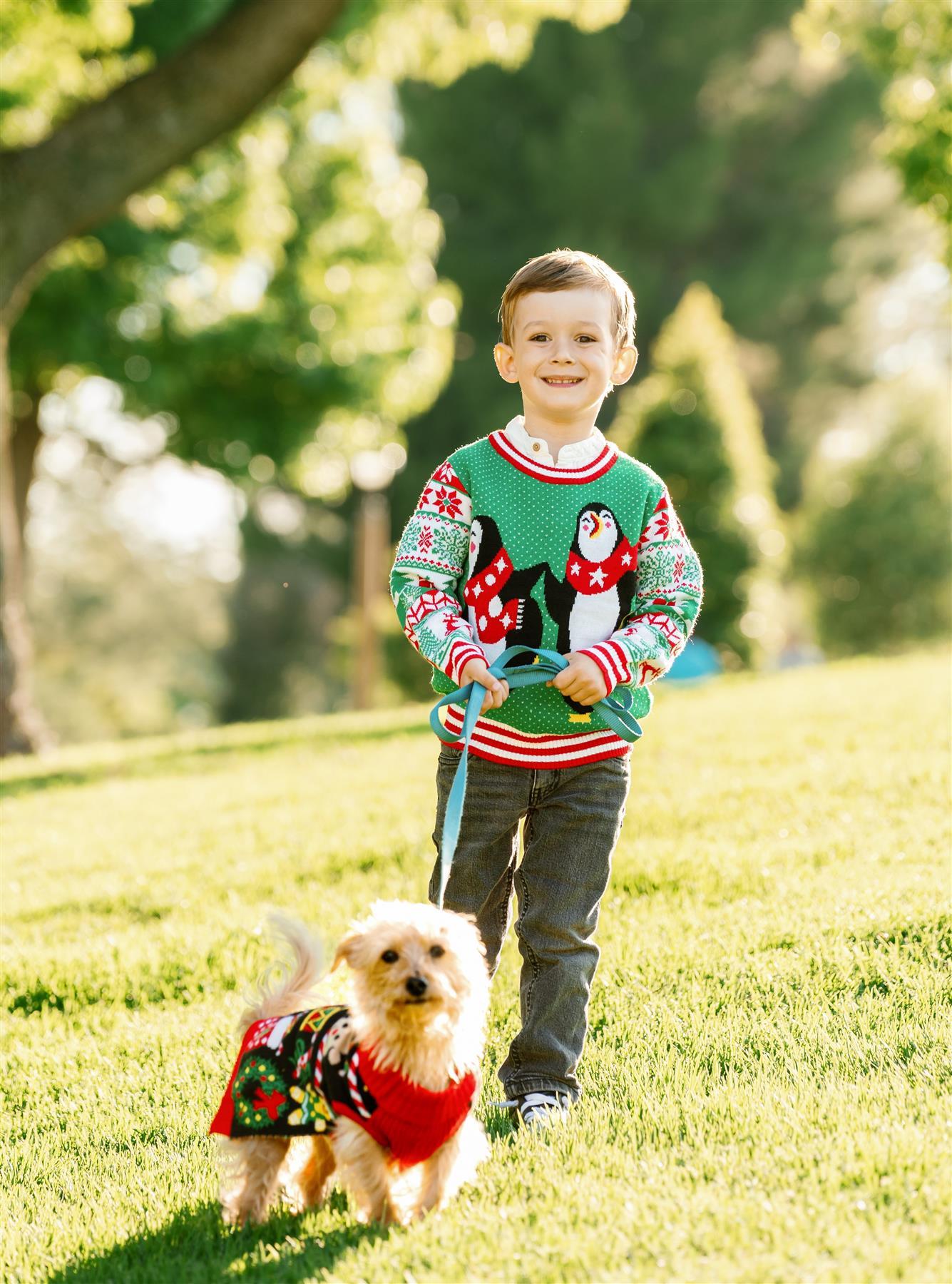 thumbnail video image 2 of SOCAL LOOK Youth Ugly Christmas Sweater-Cute Holiday Pullover for Teens Big Boys & Girls 13/14 Years, 2 of 8