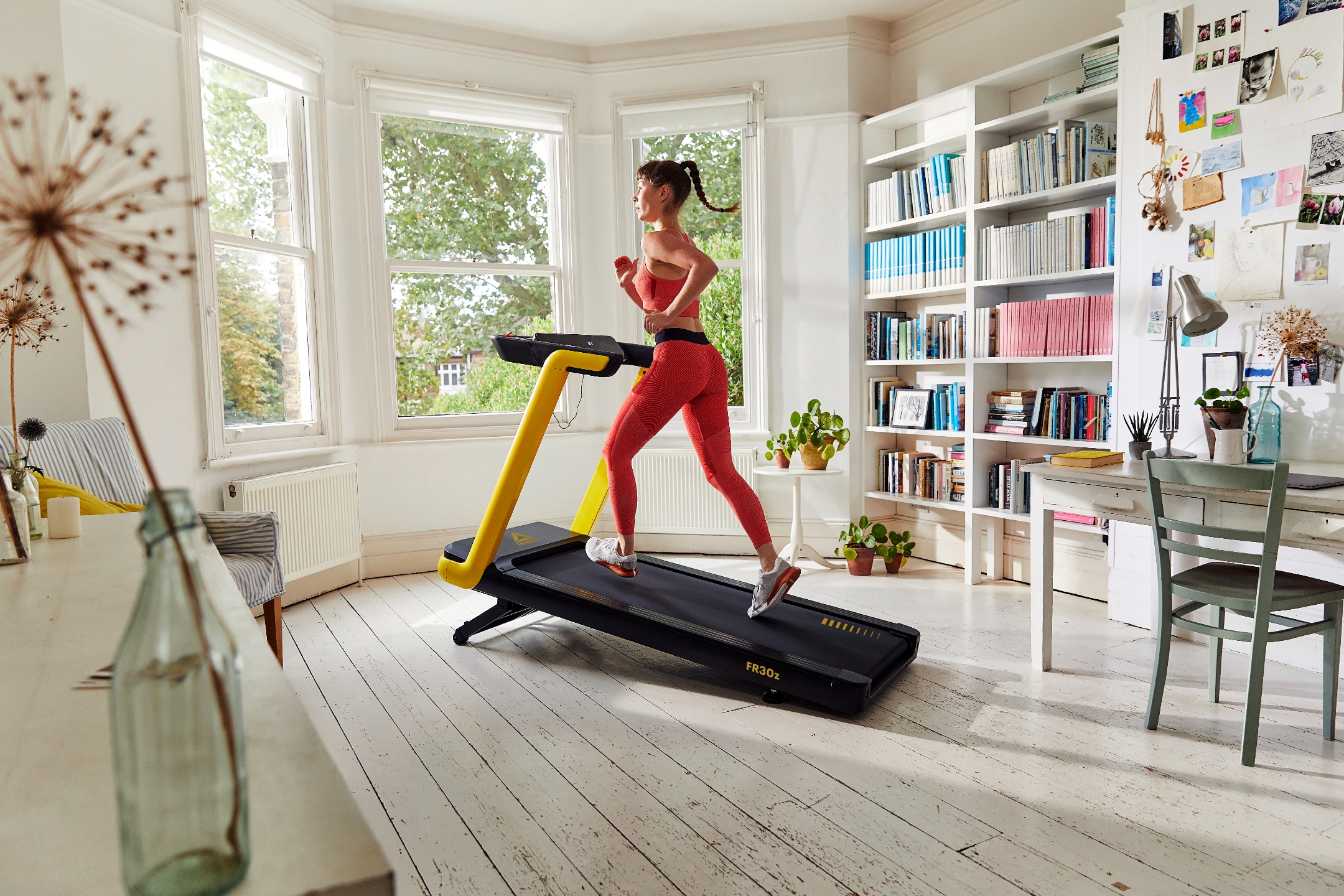 thumbnail video image 2 of Reebok FR30z Floatride Treadmill - Blue with Incline, Bluetooth, Walking or Running, 4 HP, 12.4 MPH, 330 lb. Capacity, 2 of 24