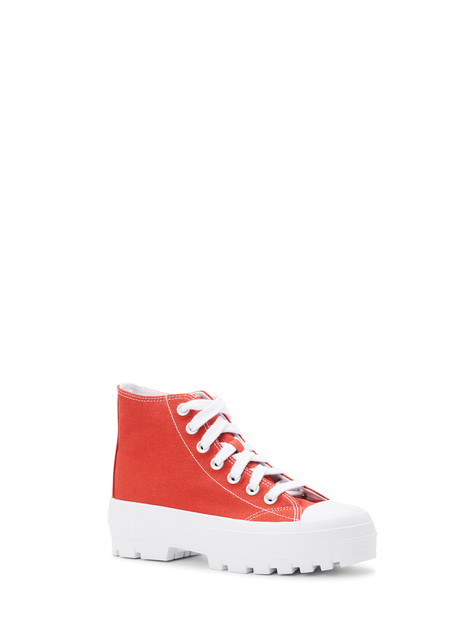 No Boundaries Women's High Top Lug Canvas Sneakers - Walmart.com