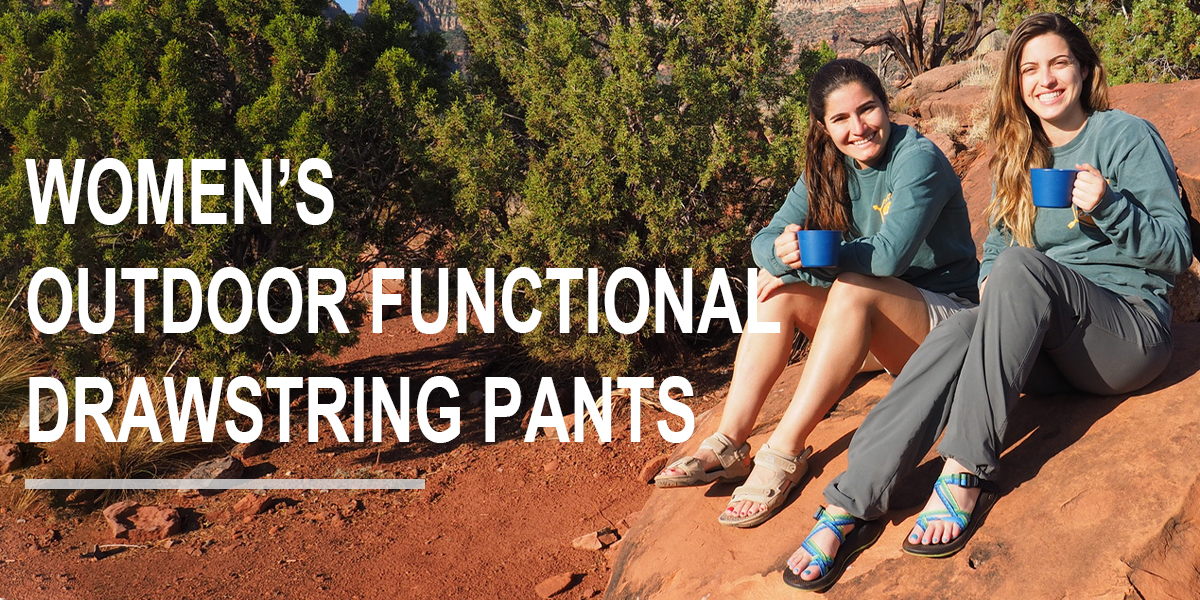 thumbnail video image 2 of Women's Hiking Pants Quick Dry Lightweight Water Resistant Elastic Waist Cargo Pants for All Seasons Iron Grey XS, 2 of 6