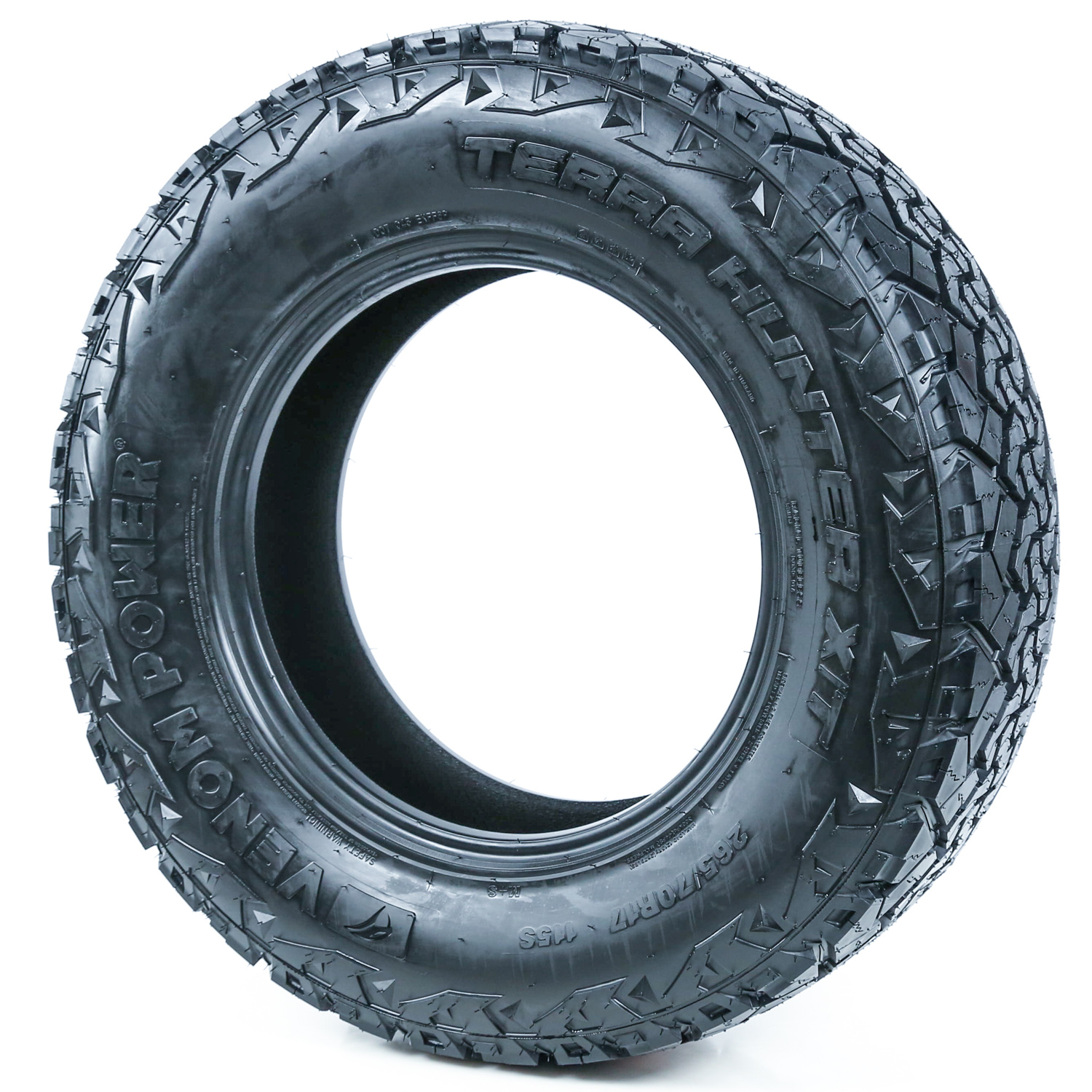 Venom Power, Extreme Terrain Tire, 265/70R17, All Season SUV/Truck