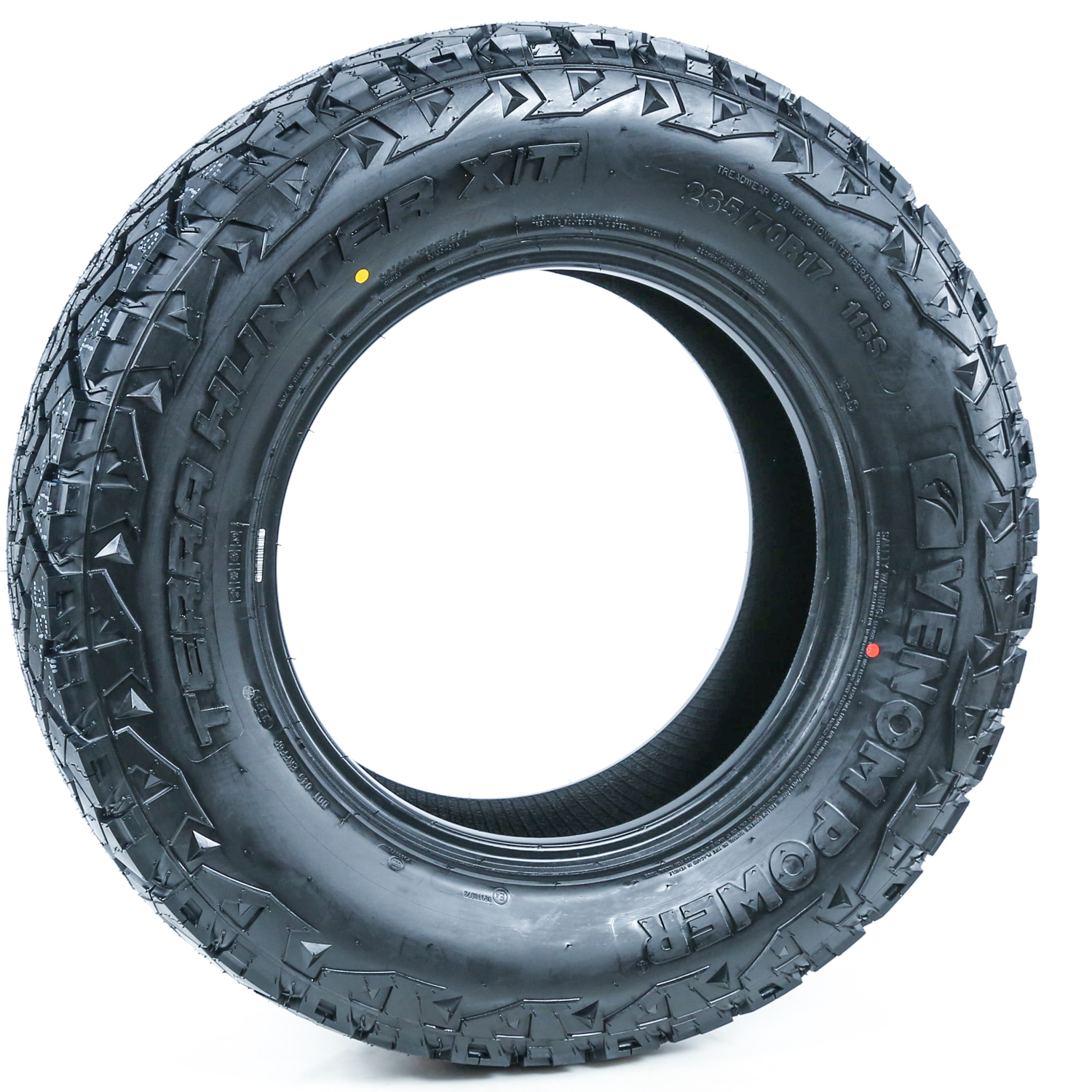 Venom Power, Extreme Terrain Tire, 265/70R17, All Season SUV/Truck