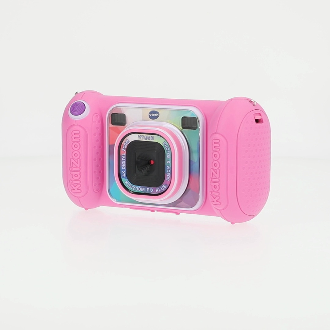 VTech, Kid-Friendly Camera, KidiZoom Pix Plus, Pink with
