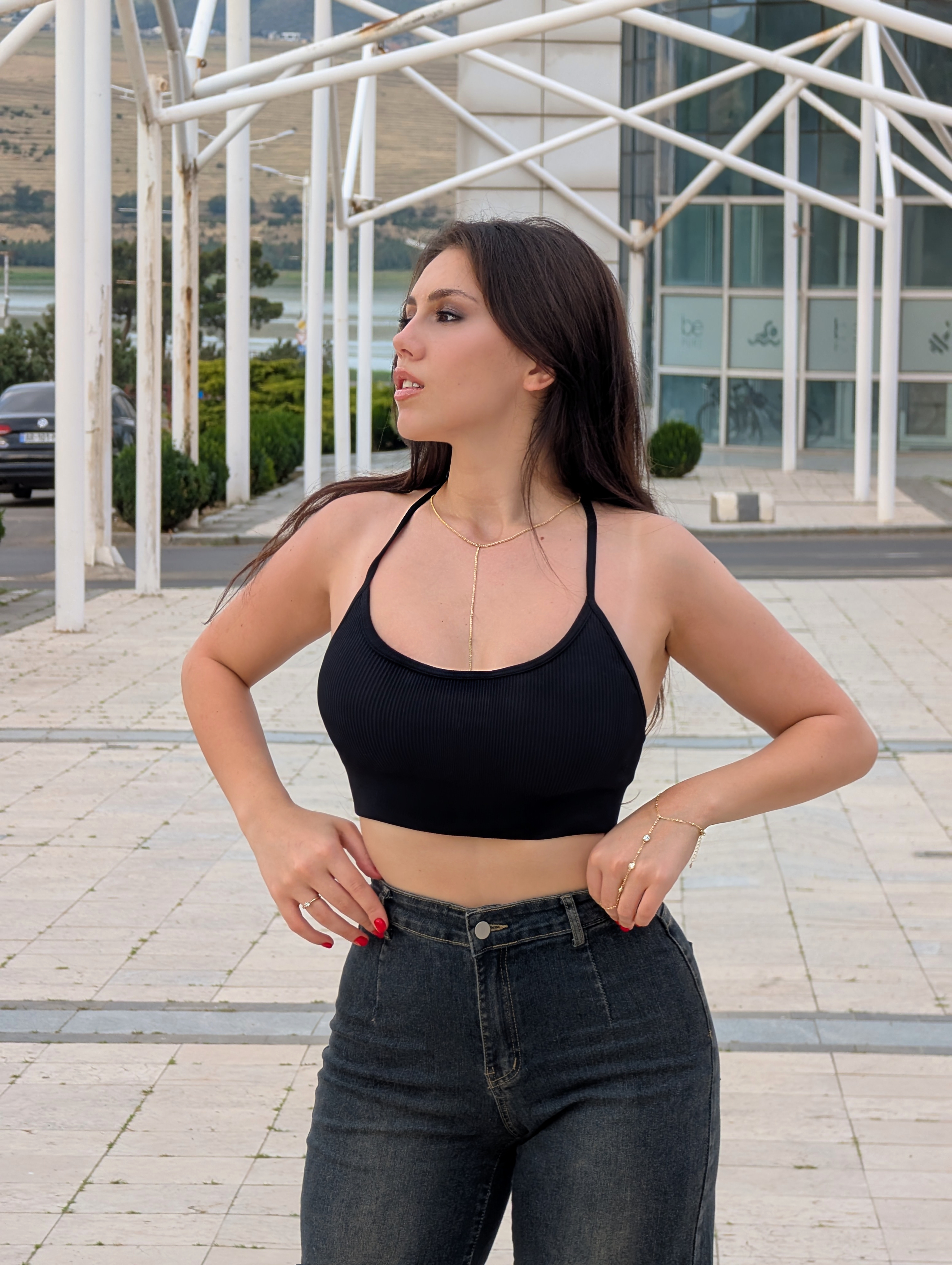 thumbnail video image 2 of MINTREUS Bras for Women - Padded Seamless Support Bra for Yoga Gym Workout Fitness, 2 of 9