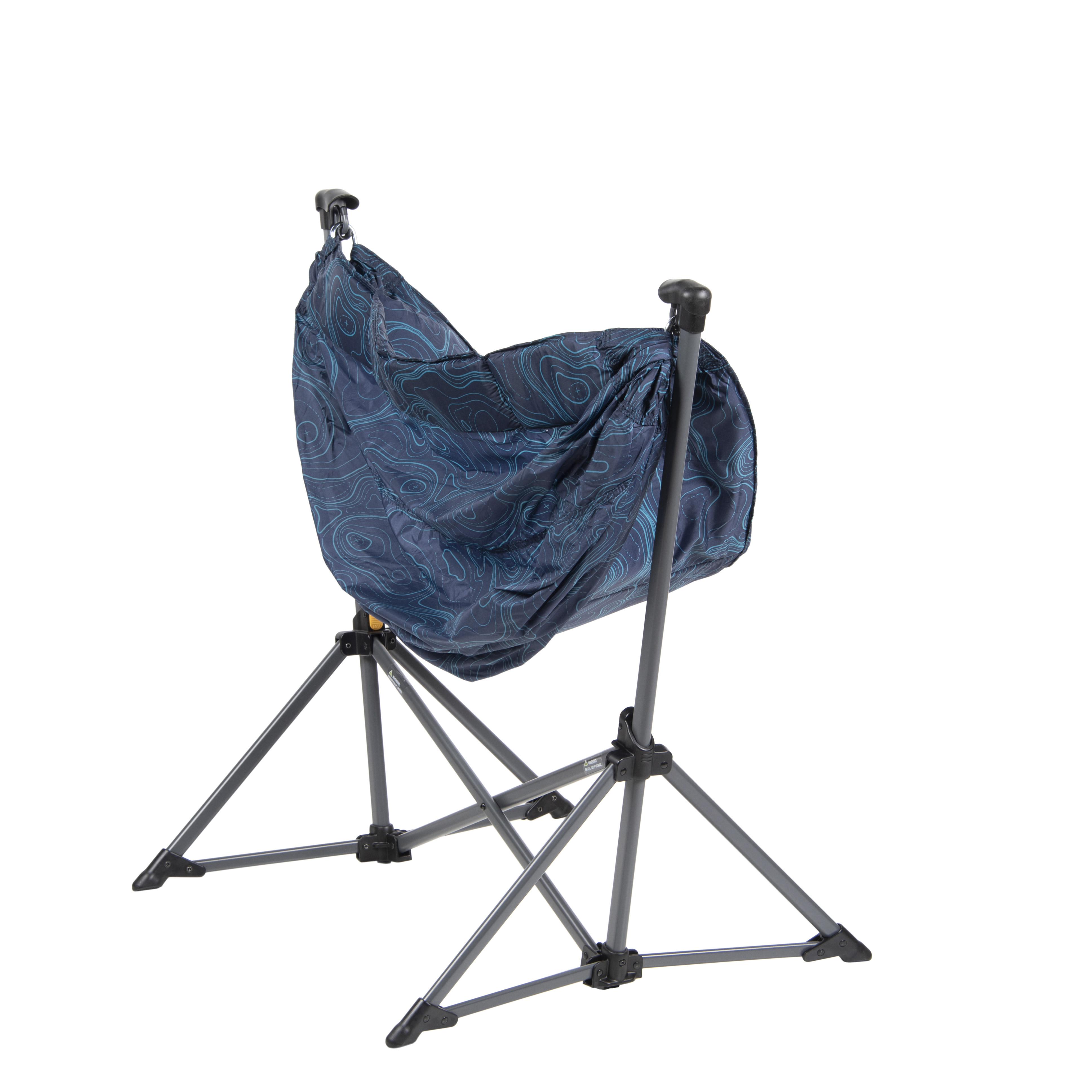 Ozark Trail Portable Hammock Camping Chair, Nylon, Blue