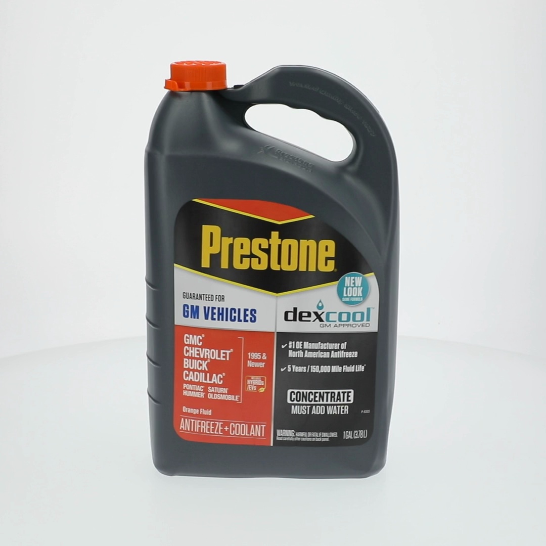 Prestone Dex-Cool Coolant Antifreeze Concentrate, Ready to Use