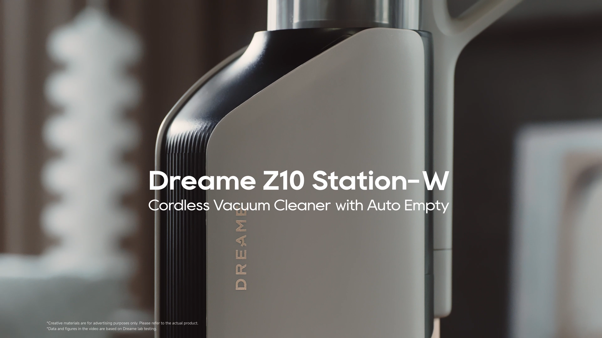 thumbnail video image 2 of Dreame Cordless Stick Vacuum Cleaner with 2.5L Dust Base, Powerful Vacuum for Carpet and Pet Hair, Z10-W, 2 of 7