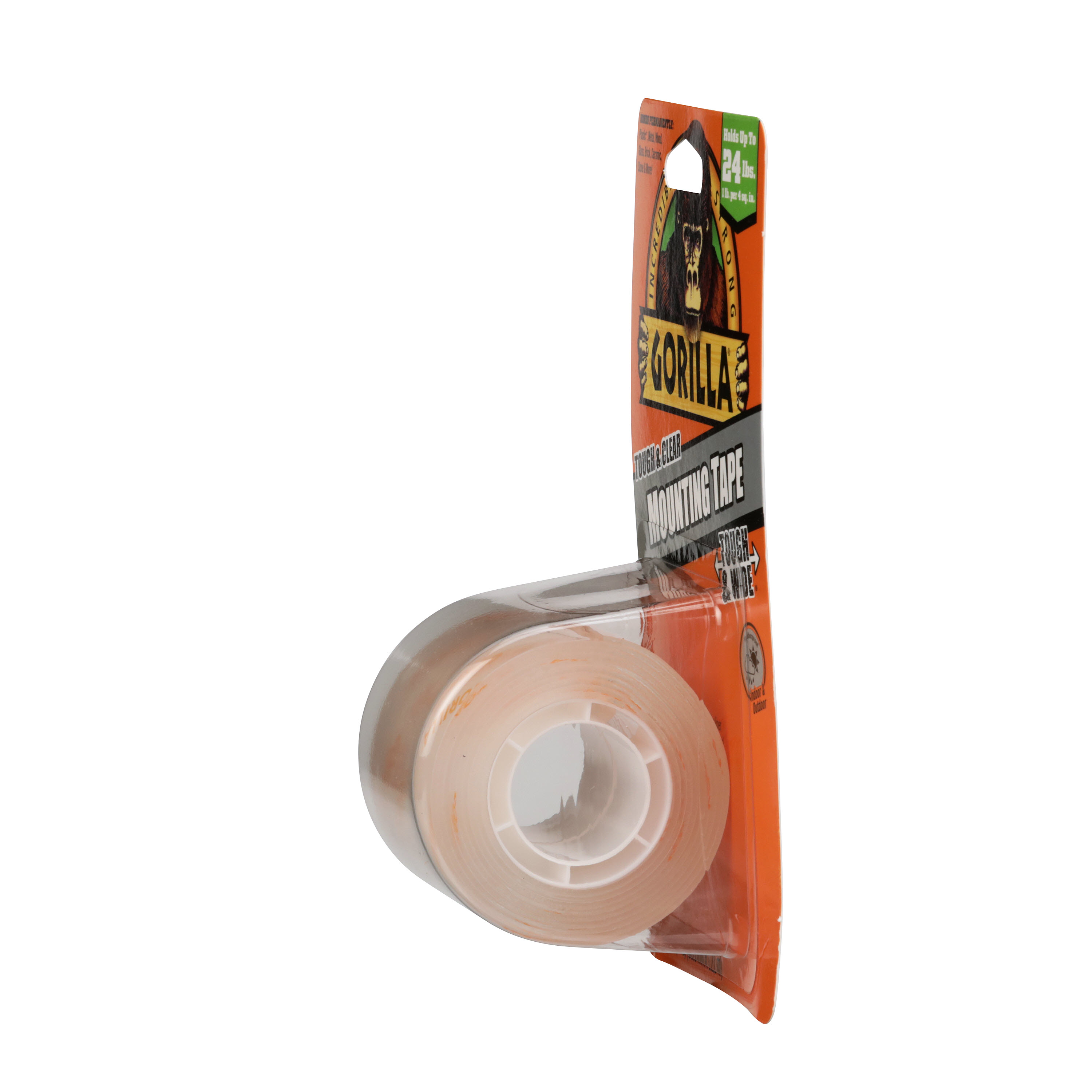 Gorilla Glue Mounting Tape, Clear Color, 48 inch Roll, Material: Double  Sided Tape Acrylic Adhesive