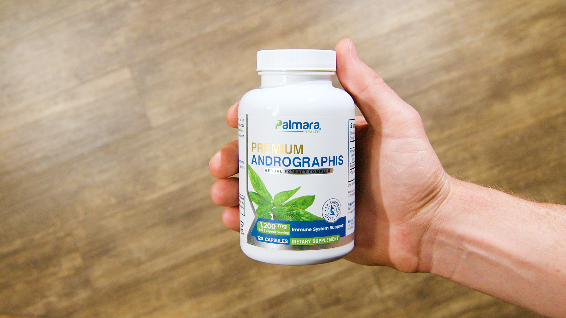 thumbnail video image 2 of Andrographis 1200mg - Paniculata Immune Support - 120 Vegan Capsules - Palmara Health, 2 of 11