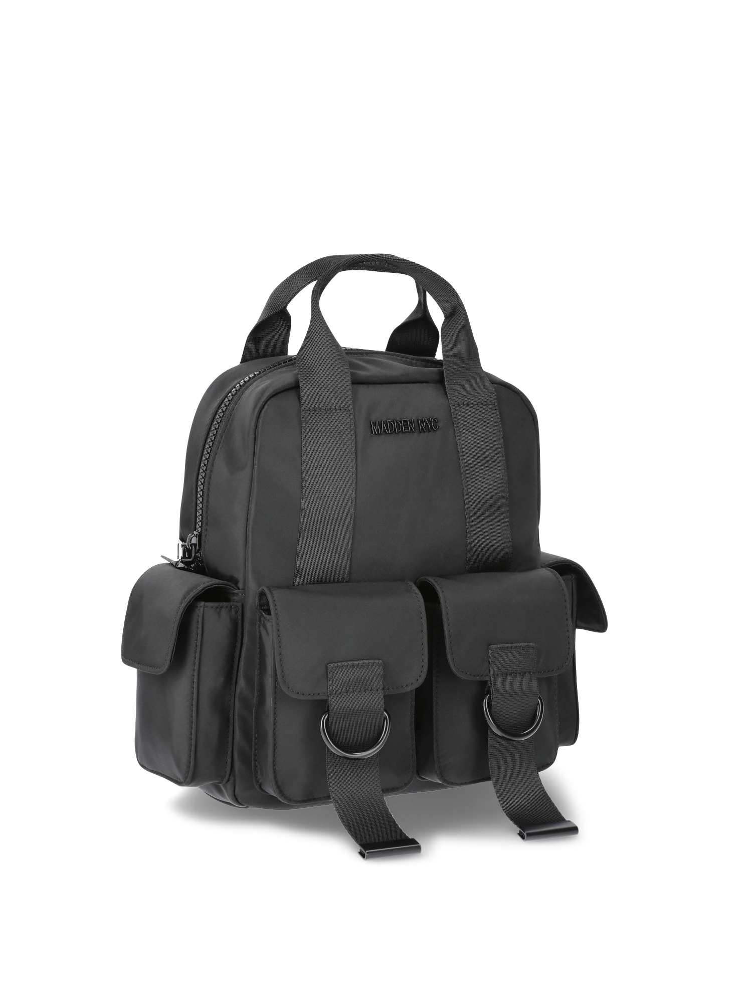 MADDEN ブラック リュック・バックパック Madden NYC Women's Buckle Flap Backpack, Black - Walmart.com