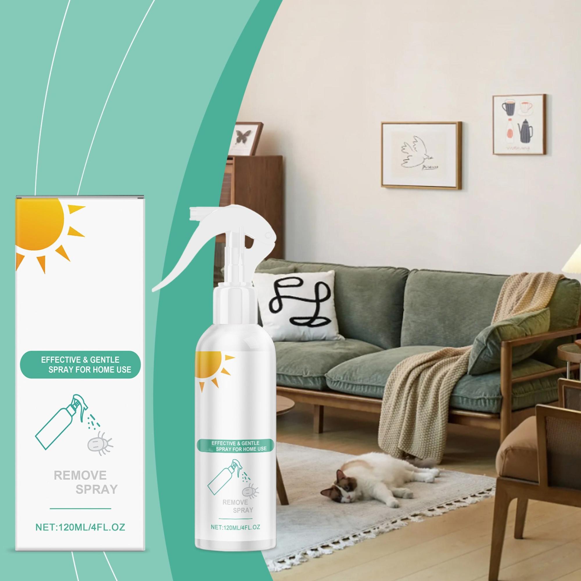 thumbnail video image 2 of Mite Treatment Spray - Kills Human Mites, Bird, Dust, Spider, Rat, Turkey, Carpet Mites. Treatment for Homes, Furniture, Bedding, Auto & Animals, Kid & Pet Safe, 120ml, 2 of 10