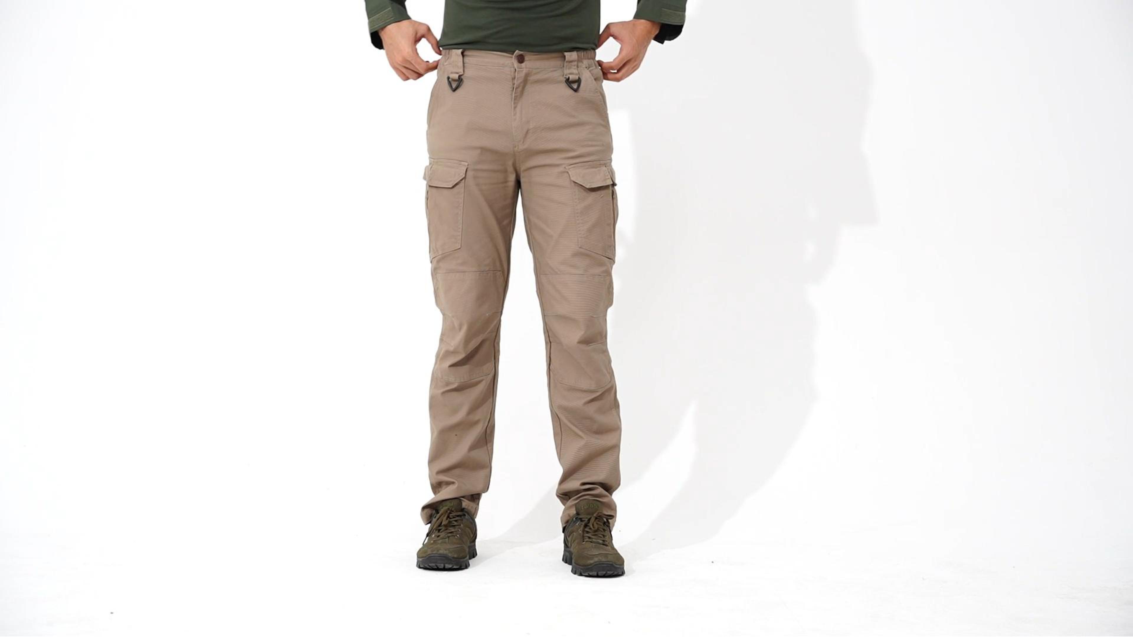thumbnail video image 2 of NAVEKULL Men's Flex Work Pants Durable Cotton Stretch Cargo Pants Lightweight Outdoor EDC Hiking Pants, 2 of 8