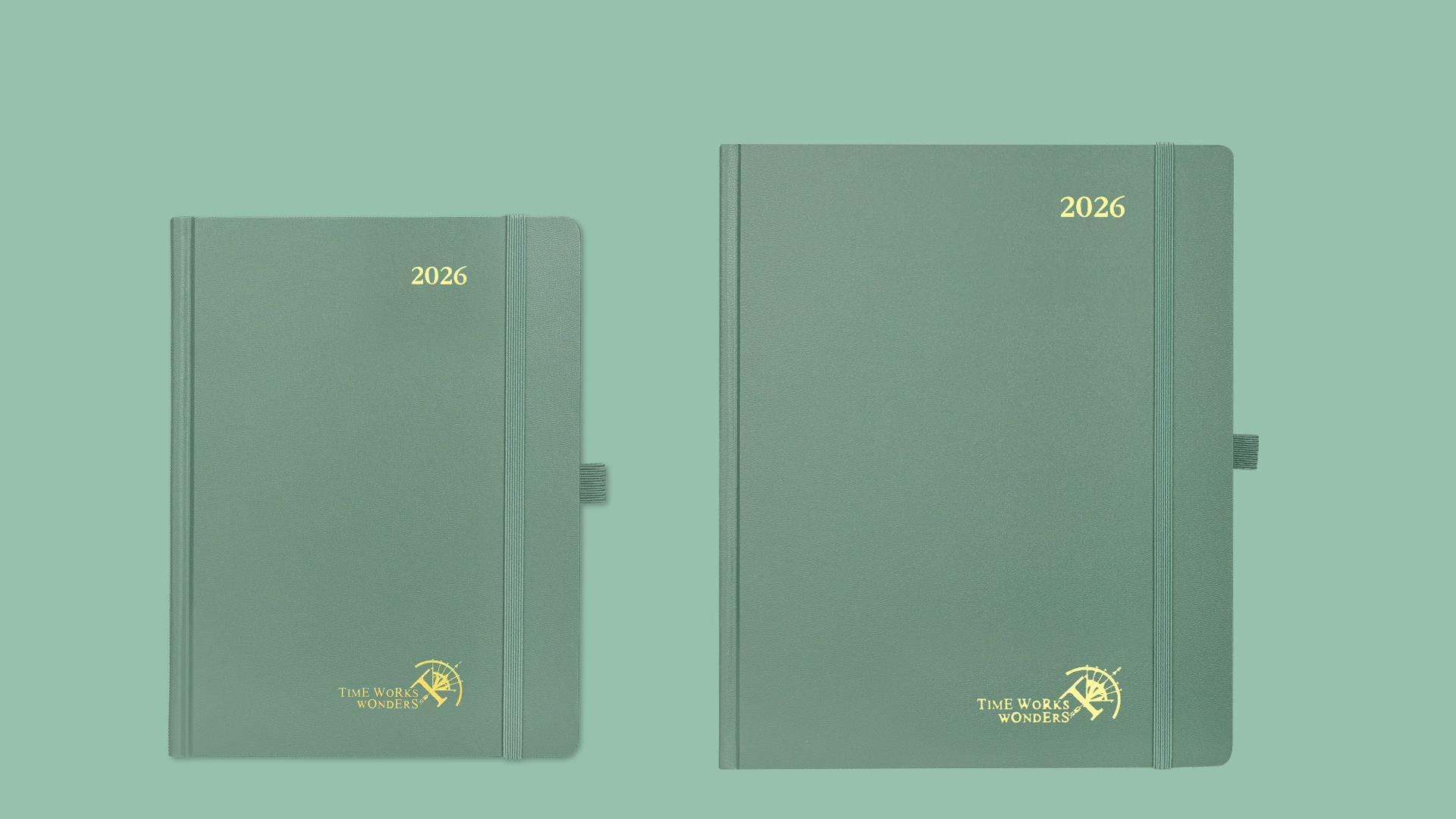 thumbnail video image 2 of POPRUN 2026 Planner, Large Size 8.5" x 10.5" Hardcover - Daily Weekly and Monthly Calendar Agenda 2026 Appointment Book with Hourly Time Slots, Monthly Tabs, 100 GSM - Black, 2 of 7