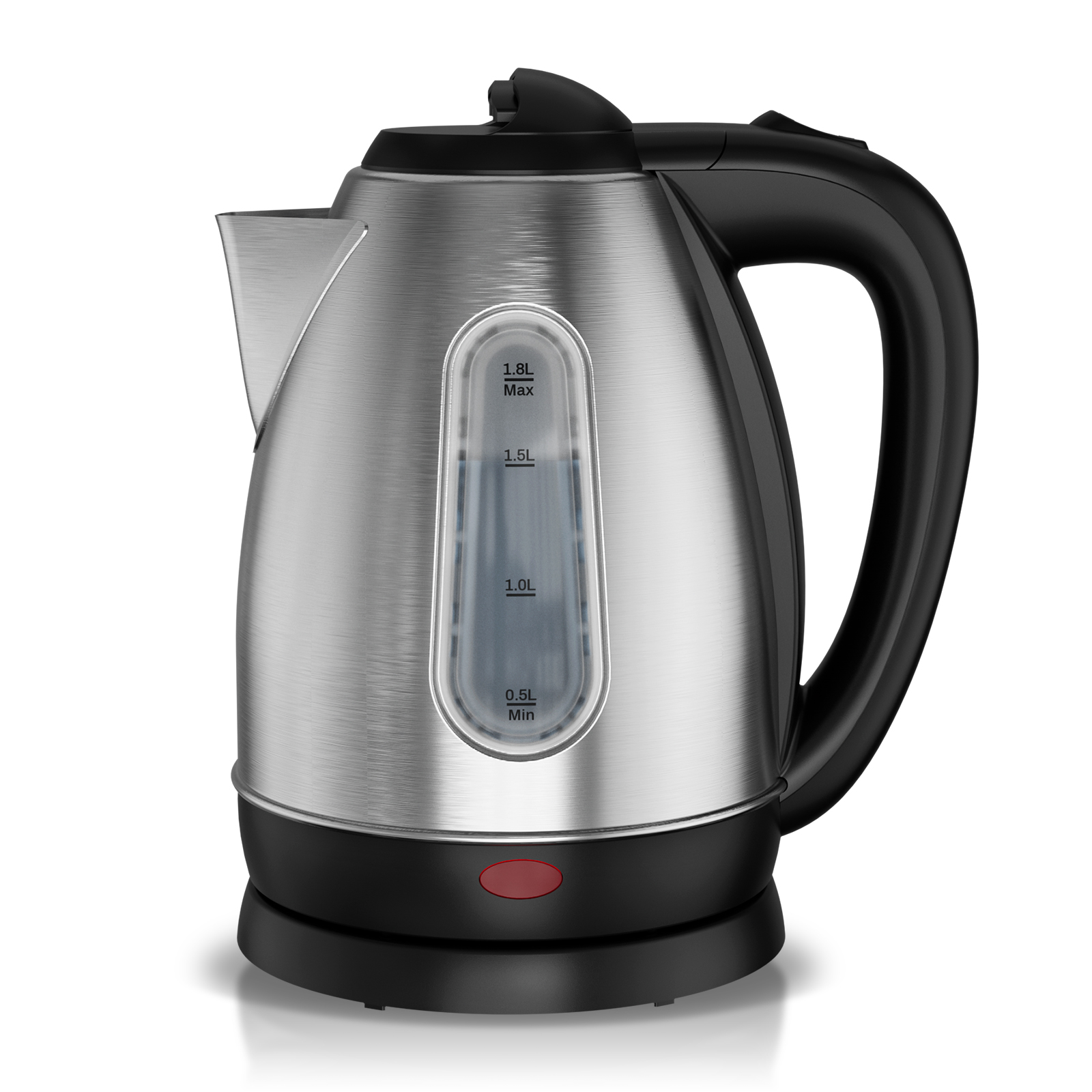 thumbnail video image 2 of Electric Tea Kettle, Water Boiler & Heater, 1.8 Liter, 1200 Watts Water Kettle for Fast Boiling, Auto-Shutoff and Boil-Dry Protection, Stainless Steel, 2 of 8
