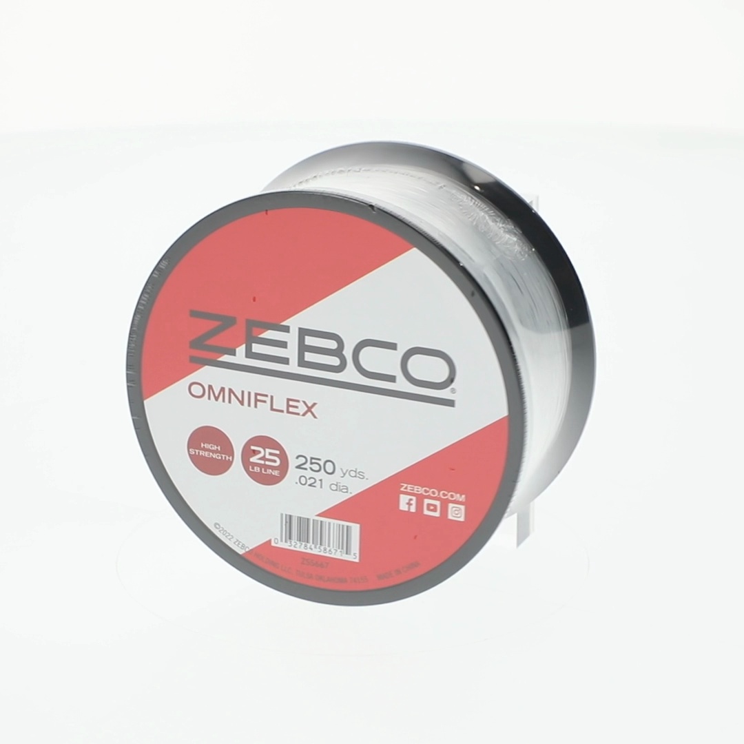 Zebco Omniflex Monofilament Fishing Line, 25-Pound Tested