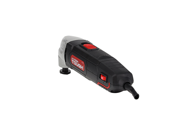 Hyper Tough 2.1 Amp Corded Oscillating Multi-function Tool, Variable Speed, with Hex Key, Sanding Pad, 1-1/4 inch Blade, Scraper Blade & 3