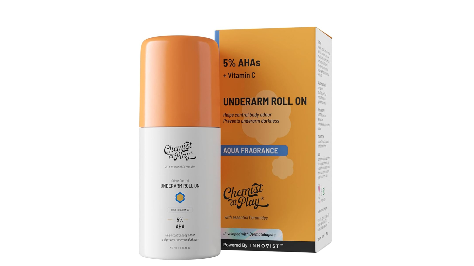 thumbnail video image 2 of Chemist at Play UnderArm Roll-On White Jasmine Fragrance 40ml, 2 of 6