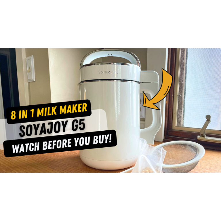 SoyaJoy G5 8in1 Milk Maker 2023 Updated Soy Milk, Soup Maker, Self